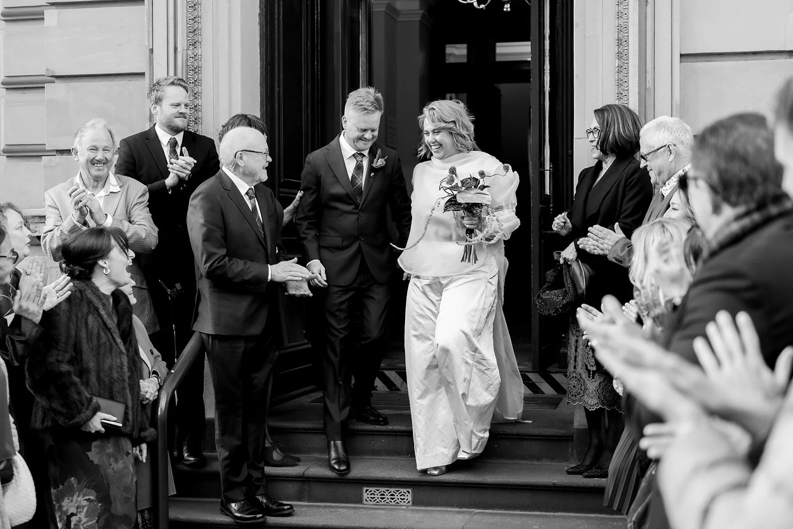 Jim & Alex | Fitzroy Mural Hall | Disco Party Wedding | Kinship By Kristy 