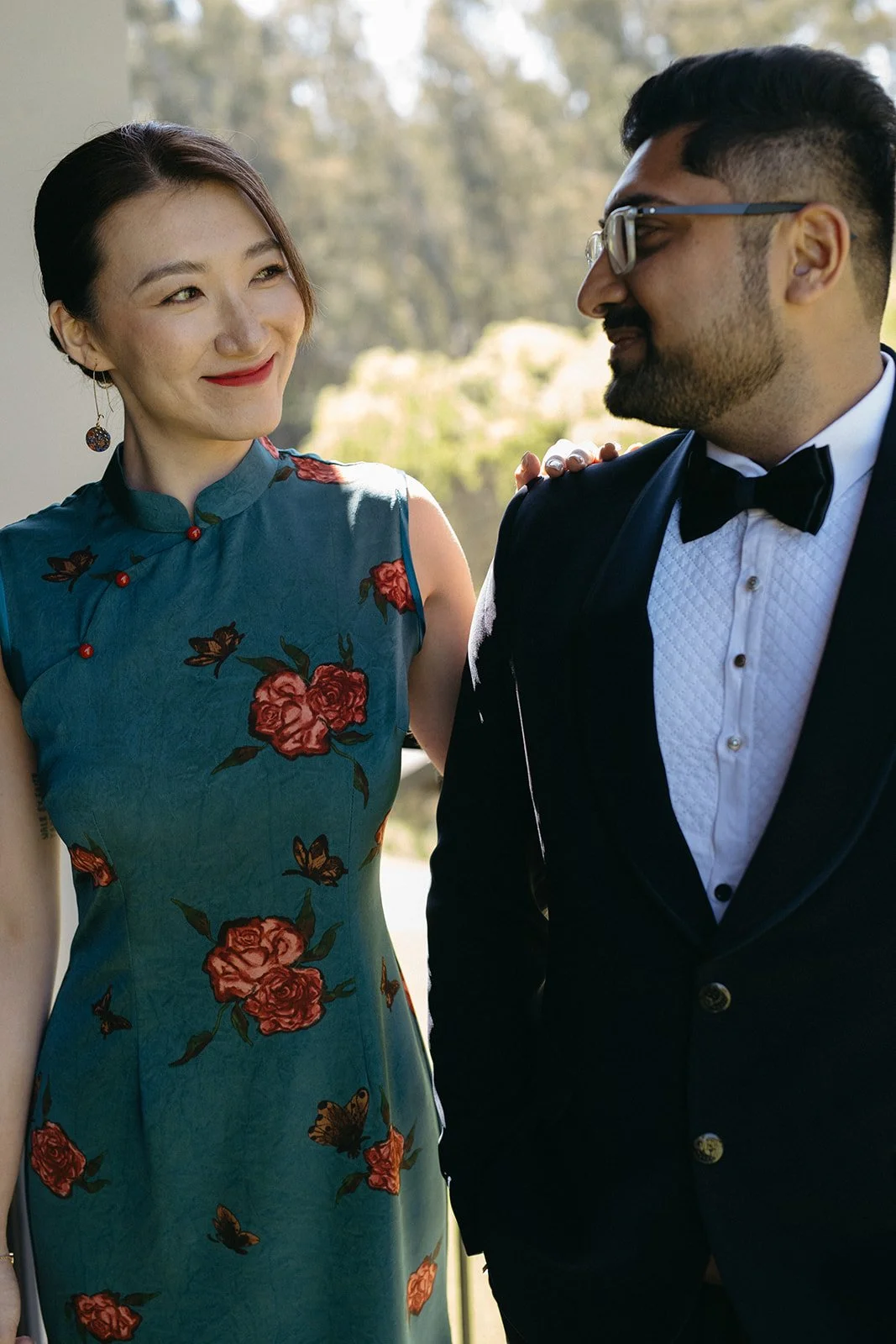 Dian & Shahshrik | Mitchelton Winery | Whites & Woods | Winery Elopement, Small Wedding Venues