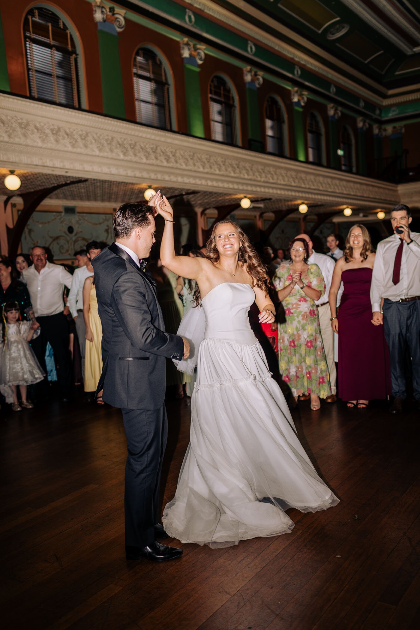 Erin & Alex | Fitzroy Town Hall | Fitzroy Gardens Wedding | Purple, Orange & Green Wedding Palette | DIY wedding Melbourne 