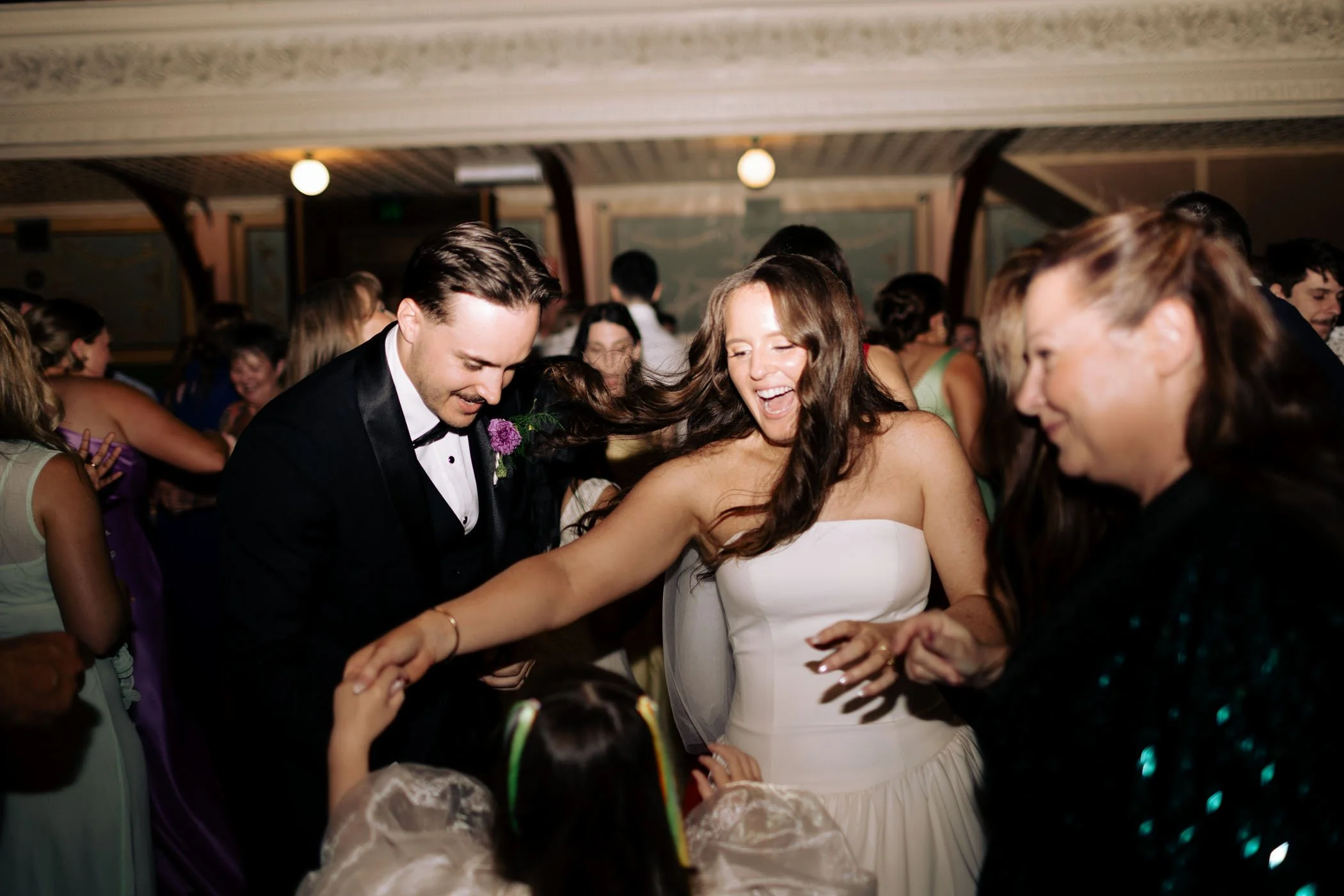 Erin & Alex | Fitzroy Town Hall | Fitzroy Gardens Wedding | Purple, Orange & Green Wedding Palette | DIY wedding Melbourne 