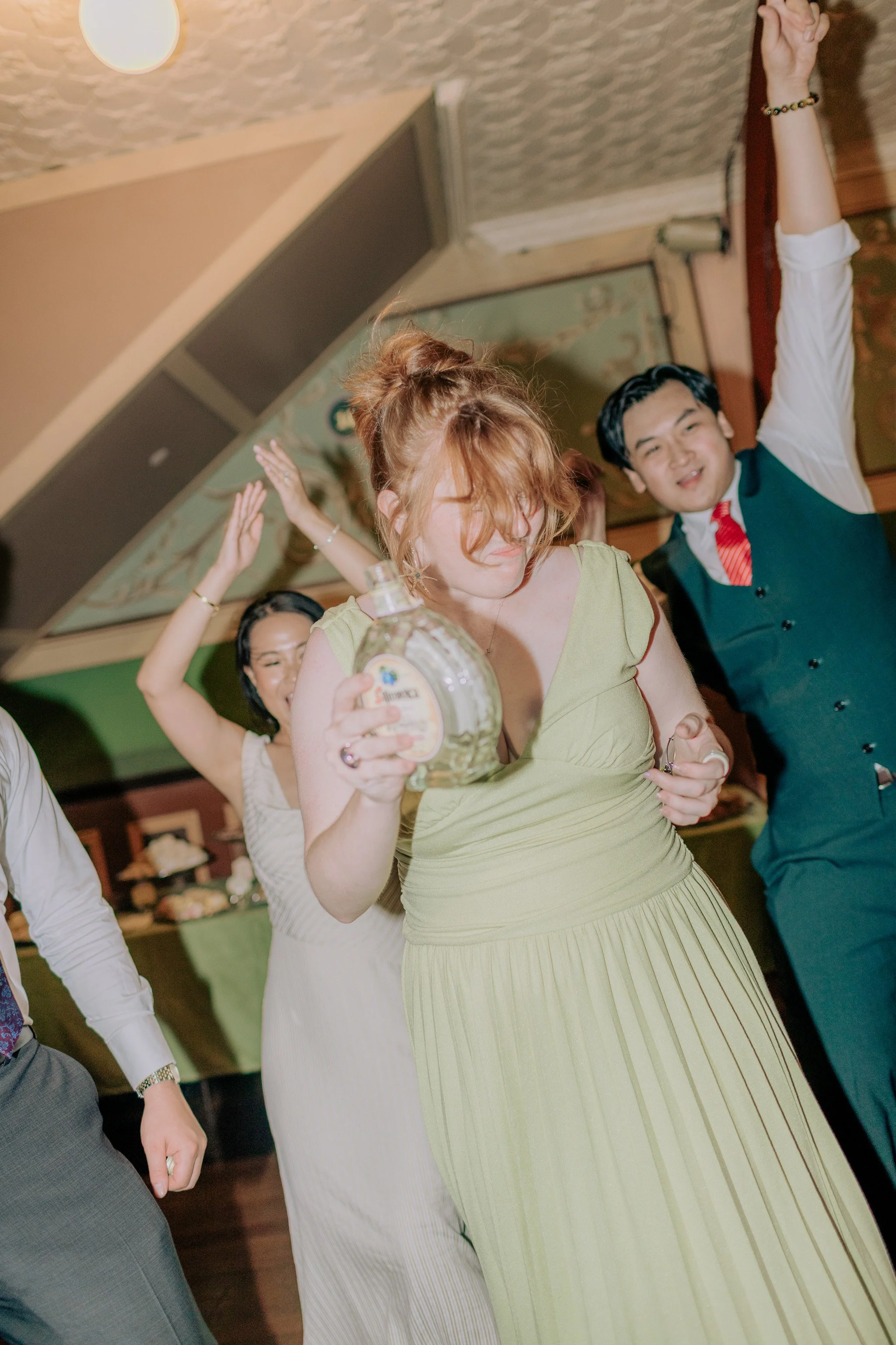 Erin & Alex | Fitzroy Town Hall | Fitzroy Gardens Wedding | Purple, Orange & Green Wedding Palette | DIY wedding Melbourne 
