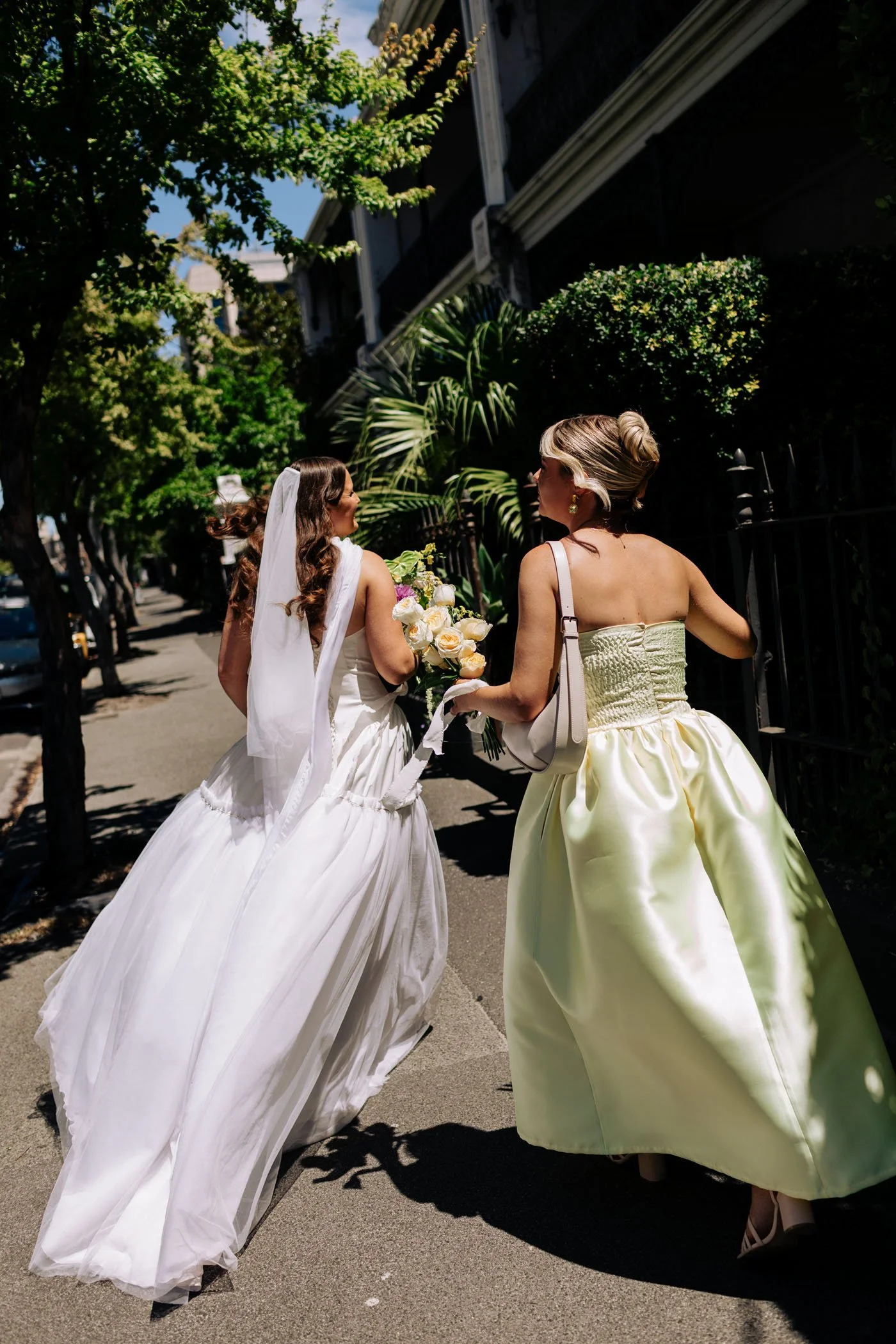 Erin & Alex | Fitzroy Town Hall | Fitzroy Gardens Wedding | Purple, Orange & Green Wedding Palette | DIY wedding Melbourne 