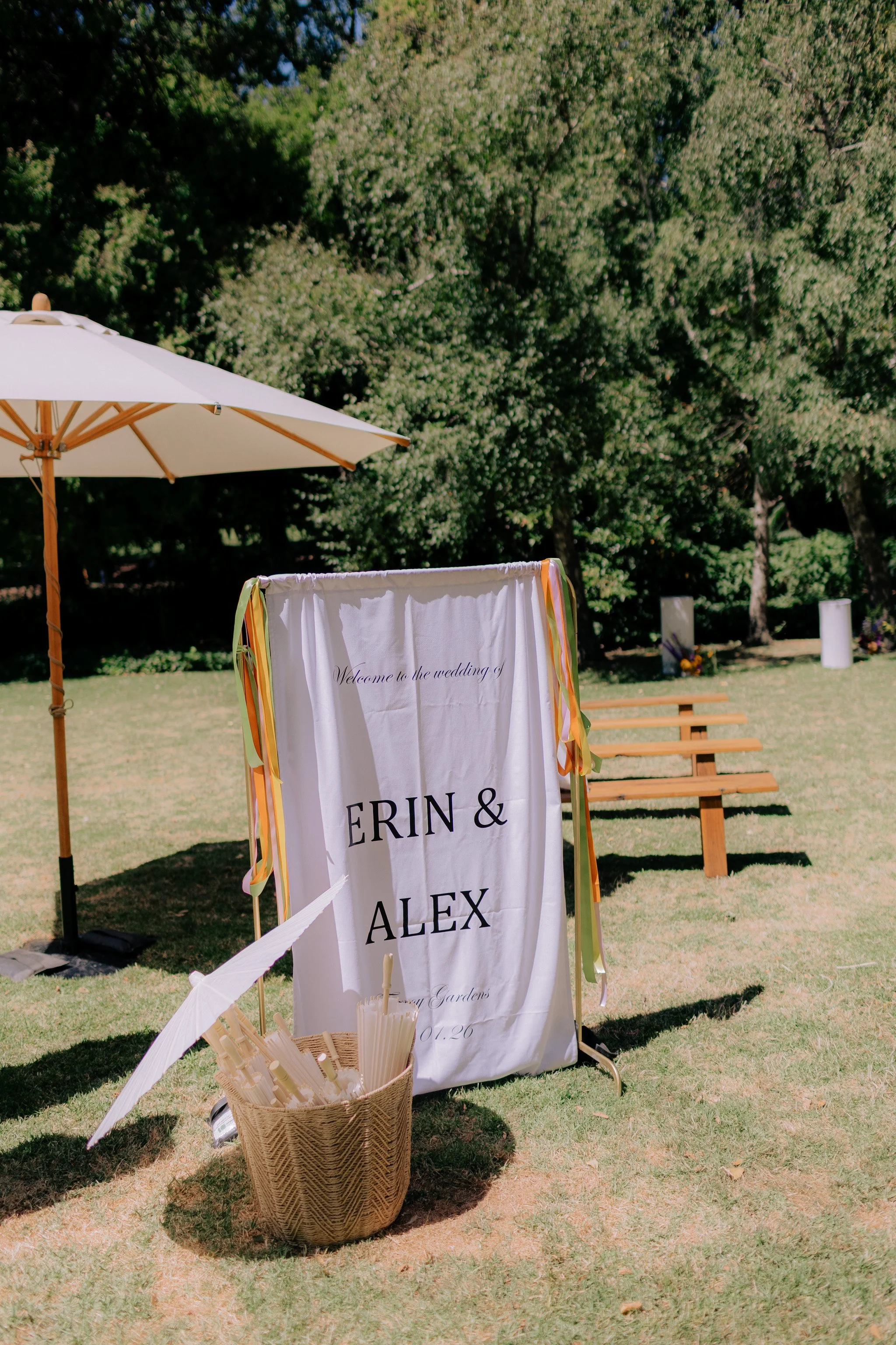 Erin & Alex | Fitzroy Town Hall | Fitzroy Gardens Wedding | Purple, Orange & Green Wedding Palette | DIY wedding Melbourne 