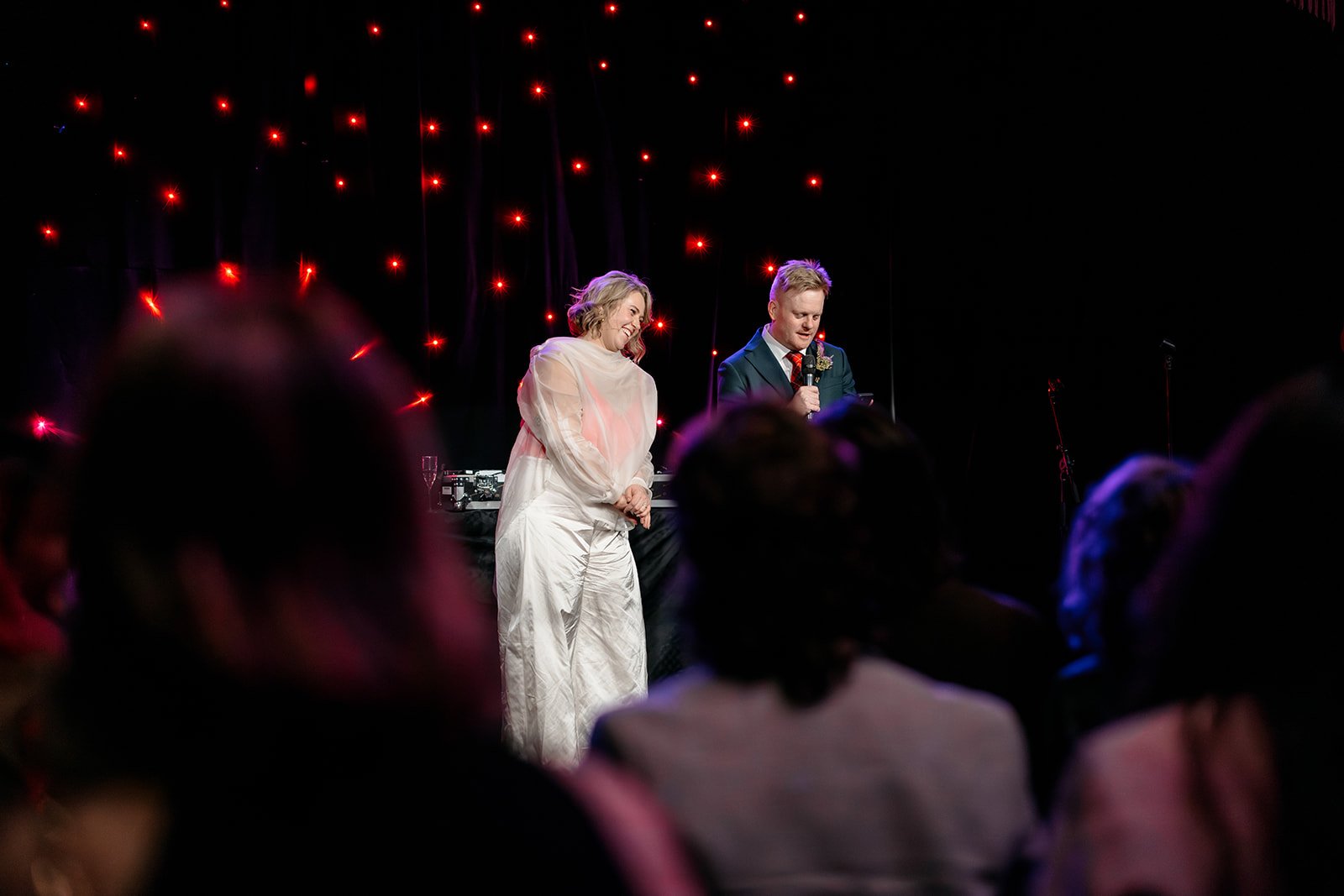 Jim & Alex | Fitzroy Mural Hall | Disco Party Wedding | Kinship By Kristy 