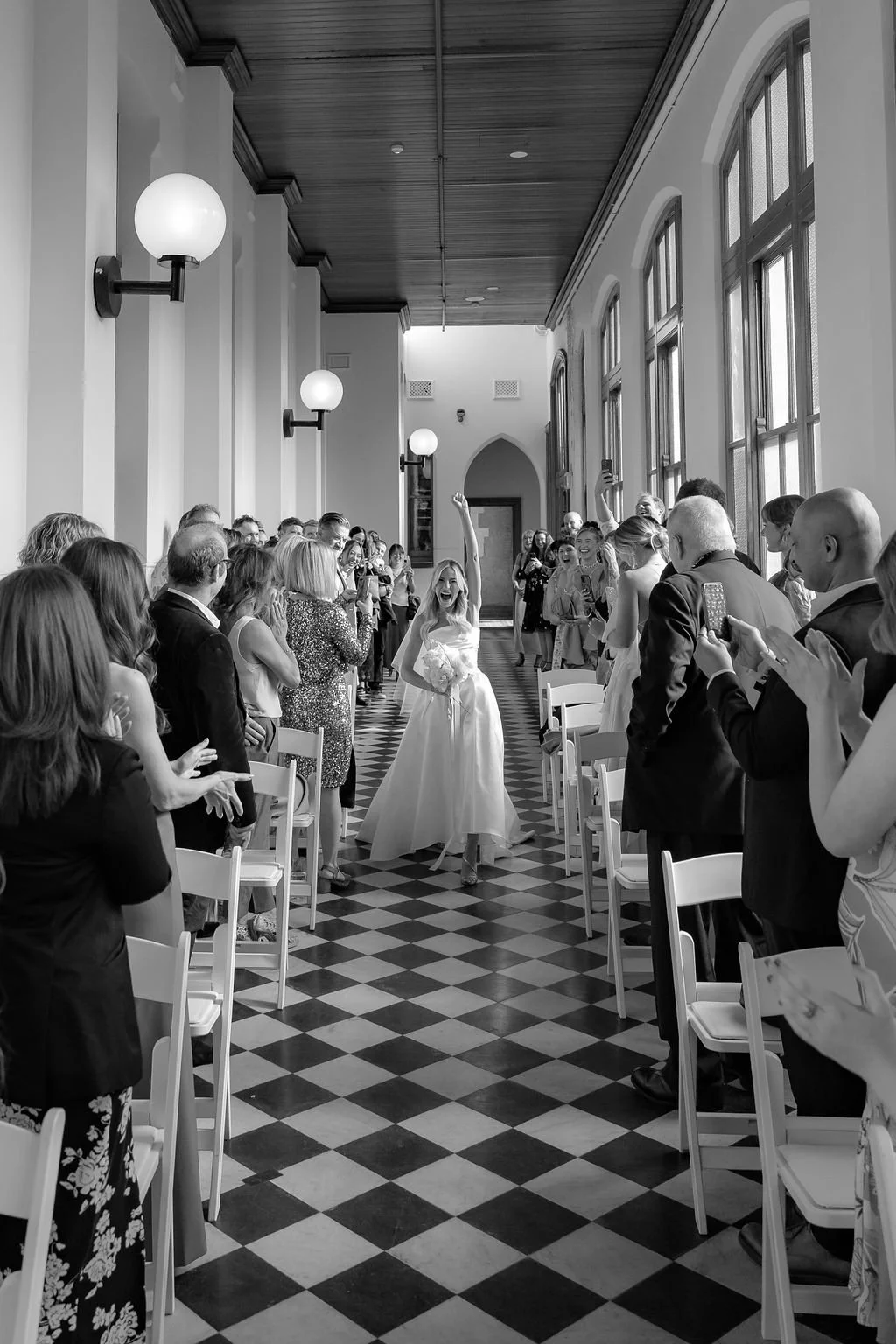 Cate Oconnor & Dylan | Mural Hall Abbotsford | Erin Neale Photography | Unique Party Wedding