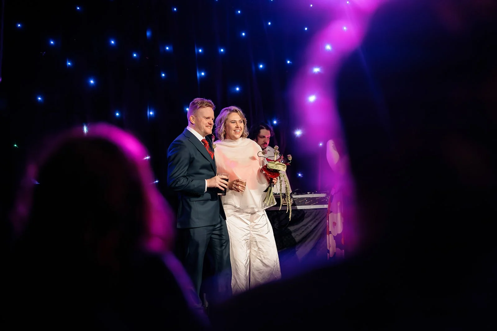 Jim & Alex | Fitzroy Mural Hall | Disco Party Wedding | Kinship By Kristy 