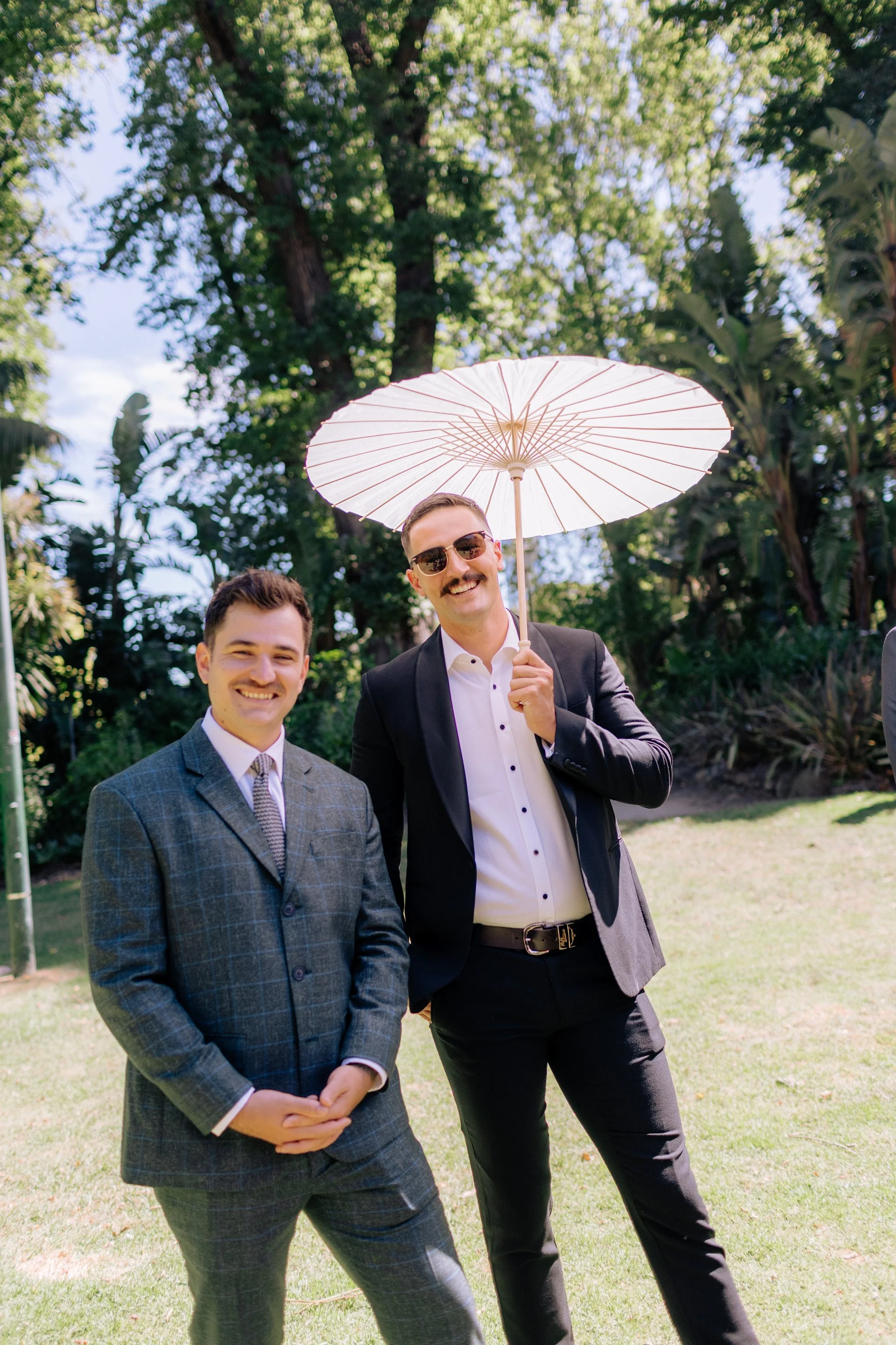 Erin & Alex | Fitzroy Town Hall | Fitzroy Gardens Wedding | Purple, Orange & Green Wedding Palette | DIY wedding Melbourne 