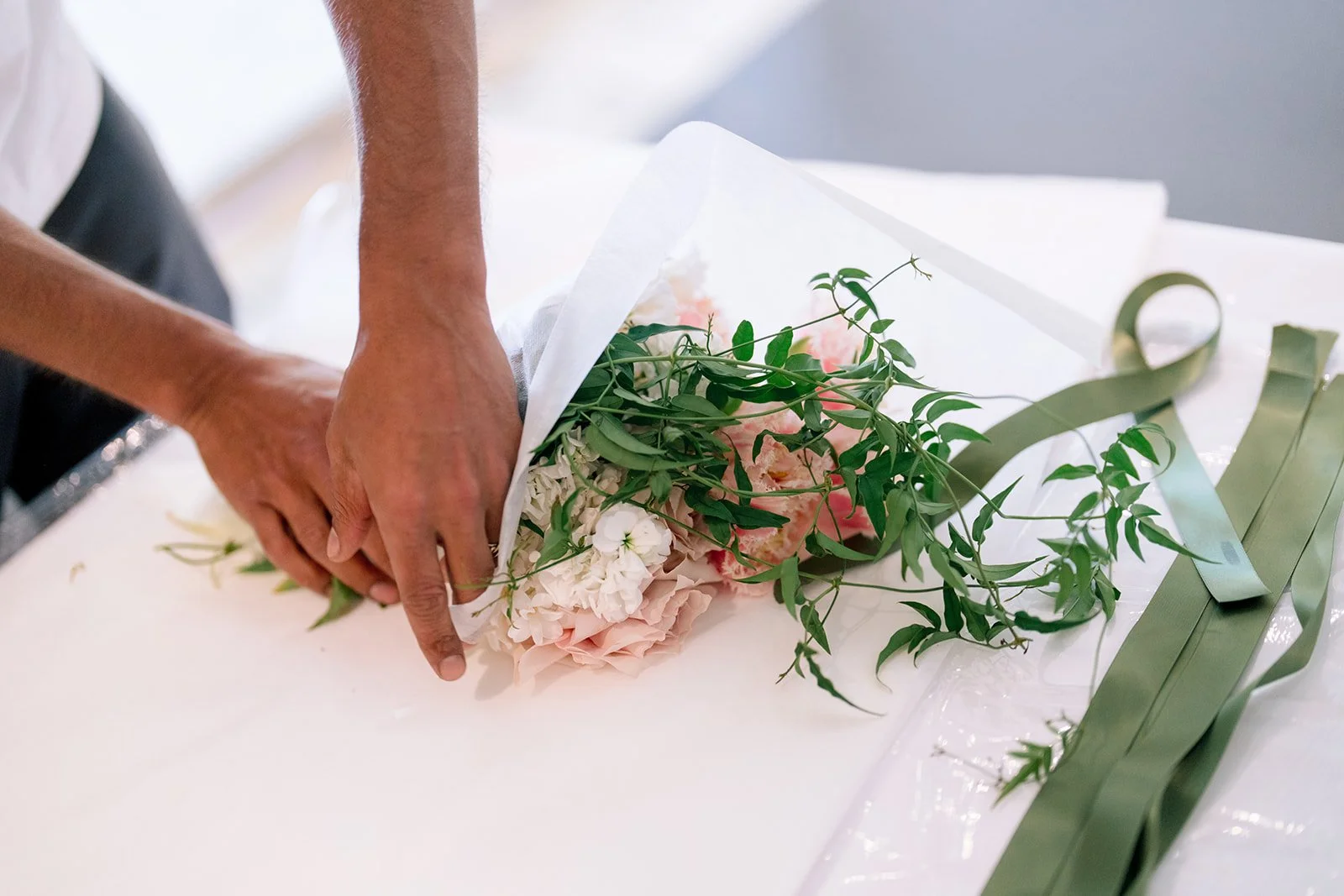 Ariel & Richard | Leonda By The River | Citrus 7 Wedding | Peach and pink wedding | gold and garden wedding