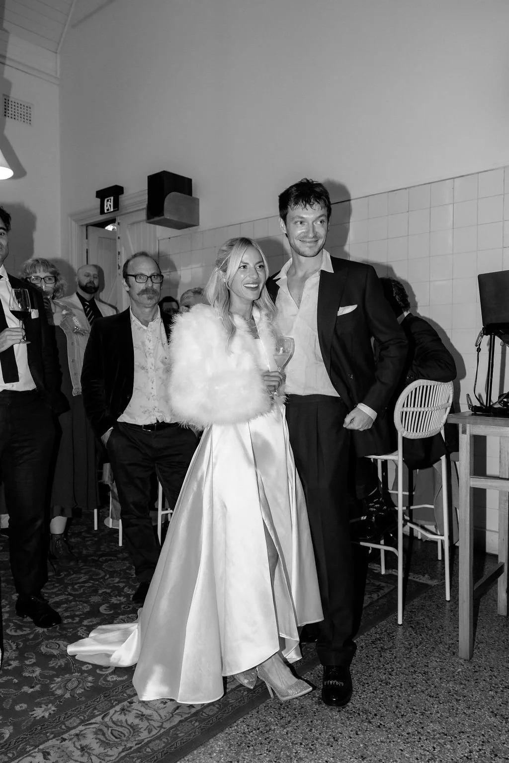 Cate Oconnor & Dylan | Mural Hall Abbotsford | Erin Neale Photography | Unique Party Wedding