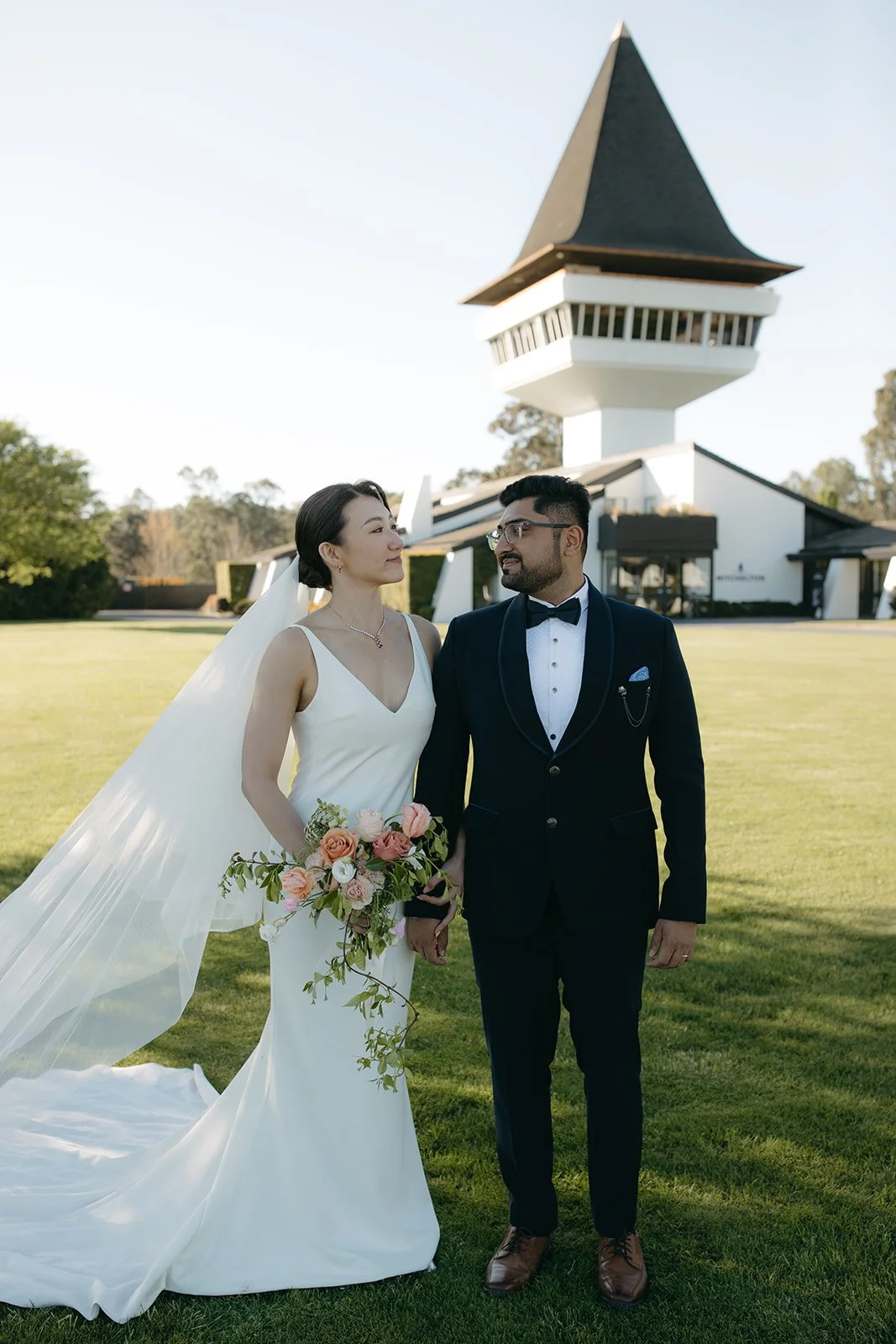 Dian & Shahshrik | Mitchelton Winery | Whites & Woods | Winery Elopement, Small Wedding Venues