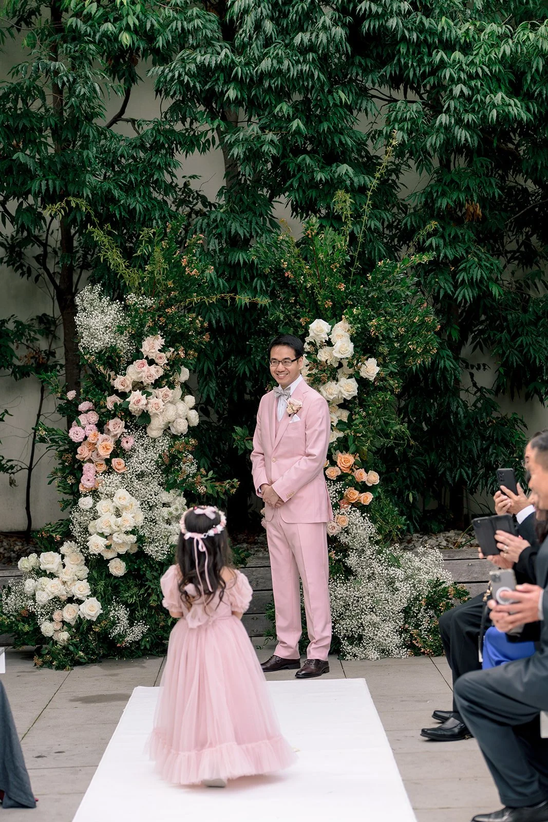 Ariel & Richard | Leonda By The River | Citrus 7 Wedding | Peach and pink wedding | gold and garden wedding