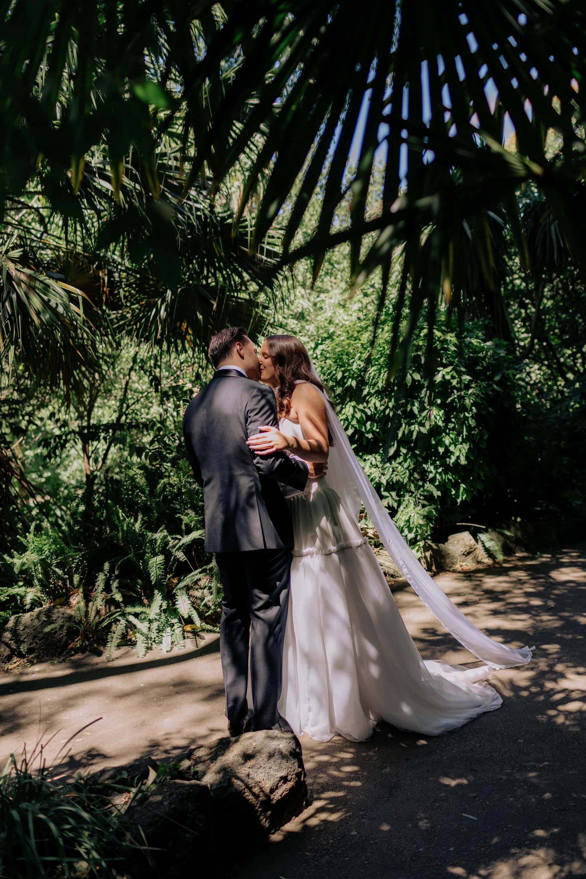 Erin & Alex | Fitzroy Town Hall | Fitzroy Gardens Wedding | Purple, Orange & Green Wedding Palette | DIY wedding Melbourne 