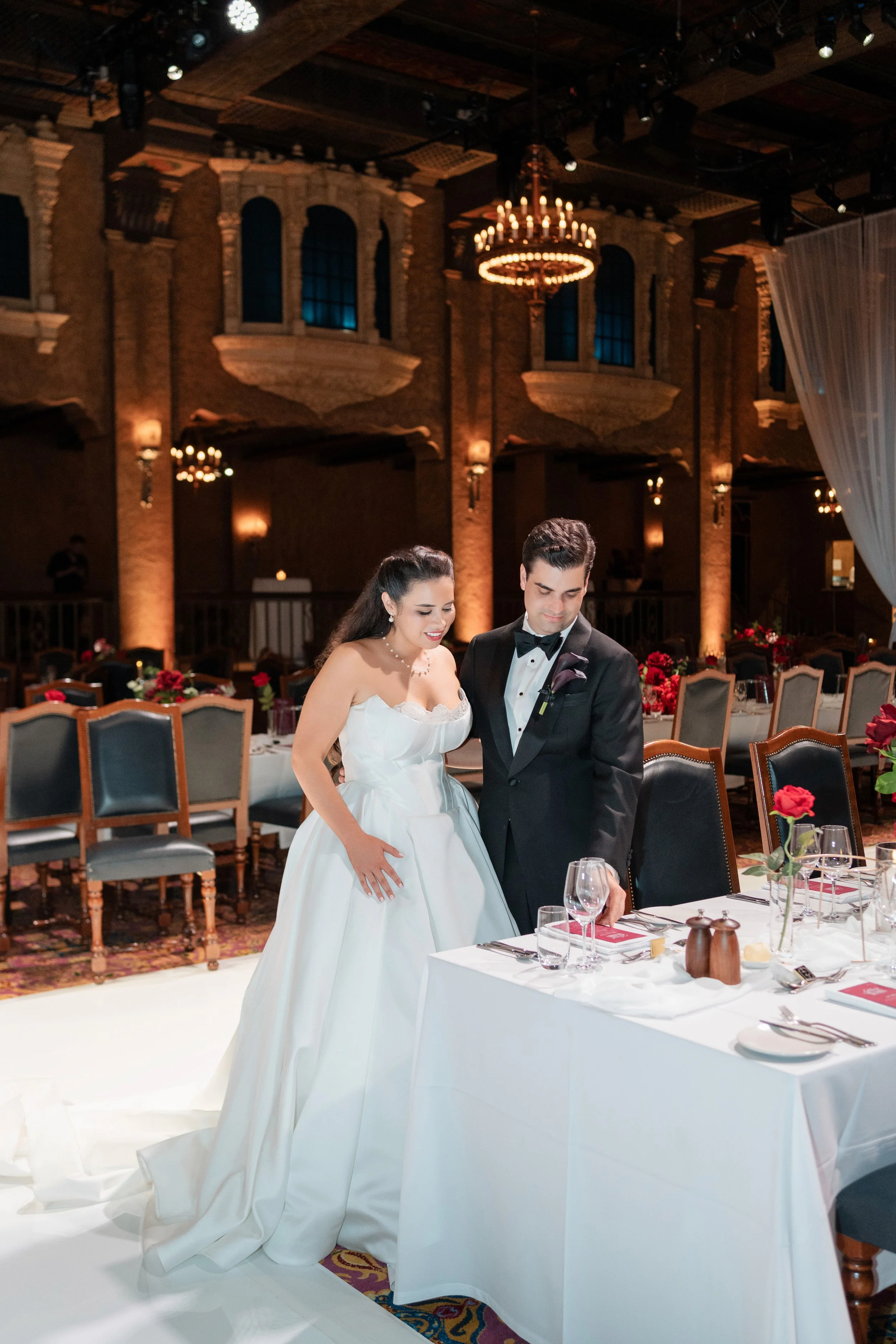 Mariah & Oliver | Bold Red Romantic Wedding | Gold and Red Wedding | Plaza Ballroom Melbourne