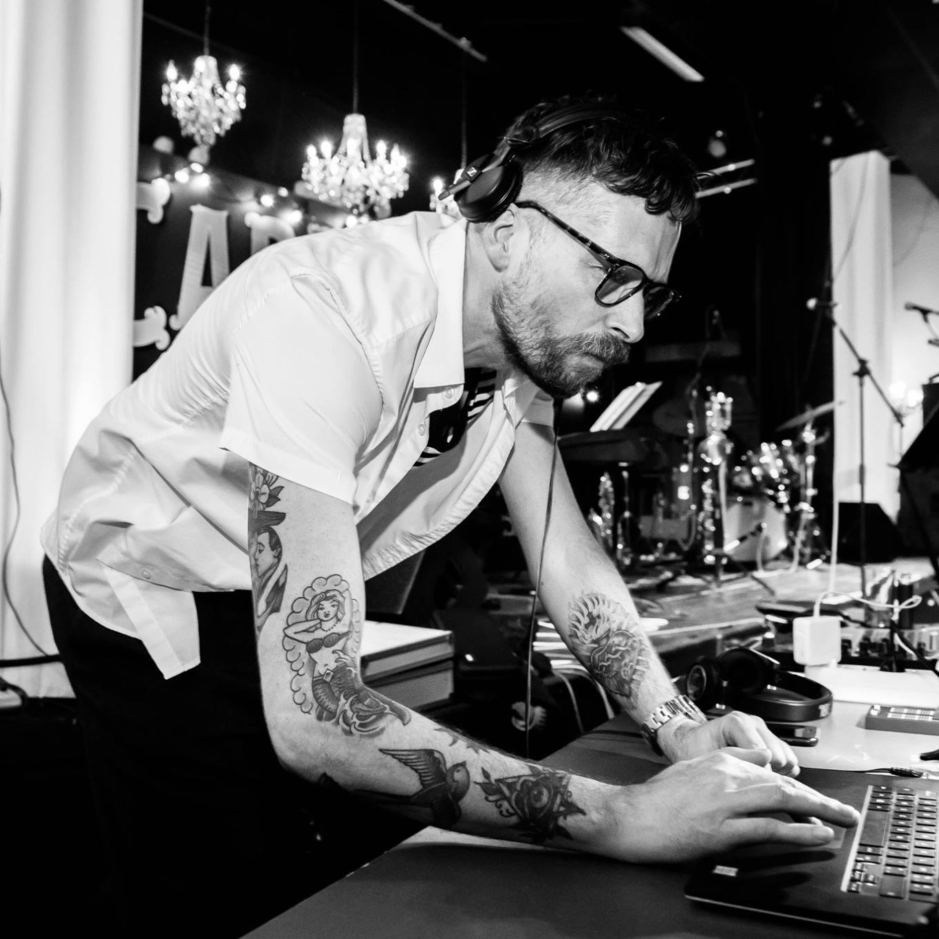 Eric Deklerck, Lindy Hop docent bij de dansschool Swingsation in Antwerpen.