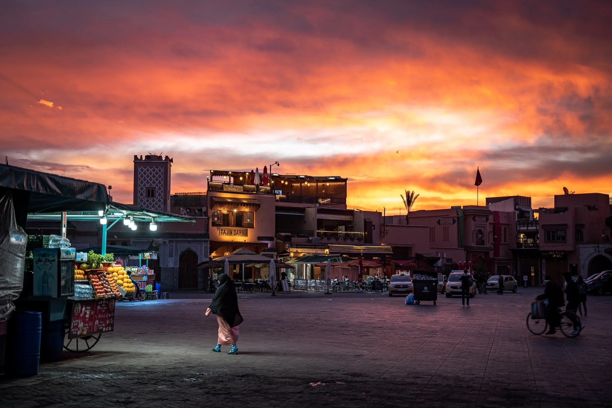Daybreak, Marrakech, Morocco - 2023