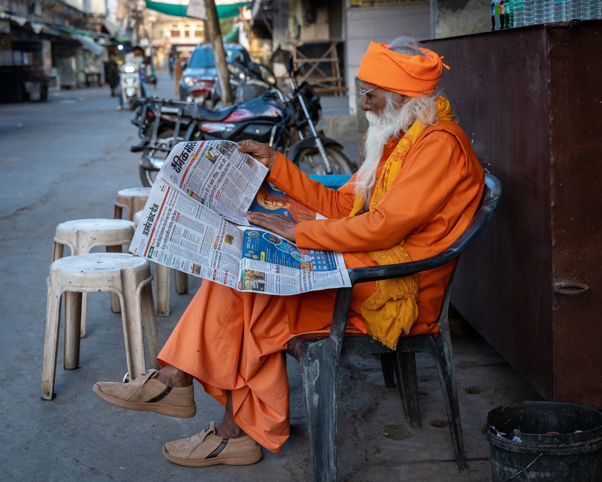 Sadhu in Pushkar, Rajasthan

