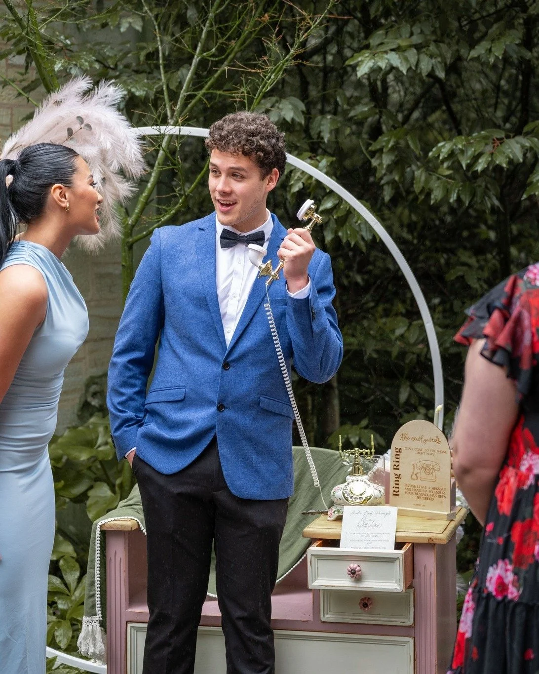 Our Garden Romance Experience was created for flower-filled ceremonies, estate gardens, Adelaide Hills venues and couples who want their audio guestbook to become part of the styling of their day, not something simply placed on a table.

Choose our s