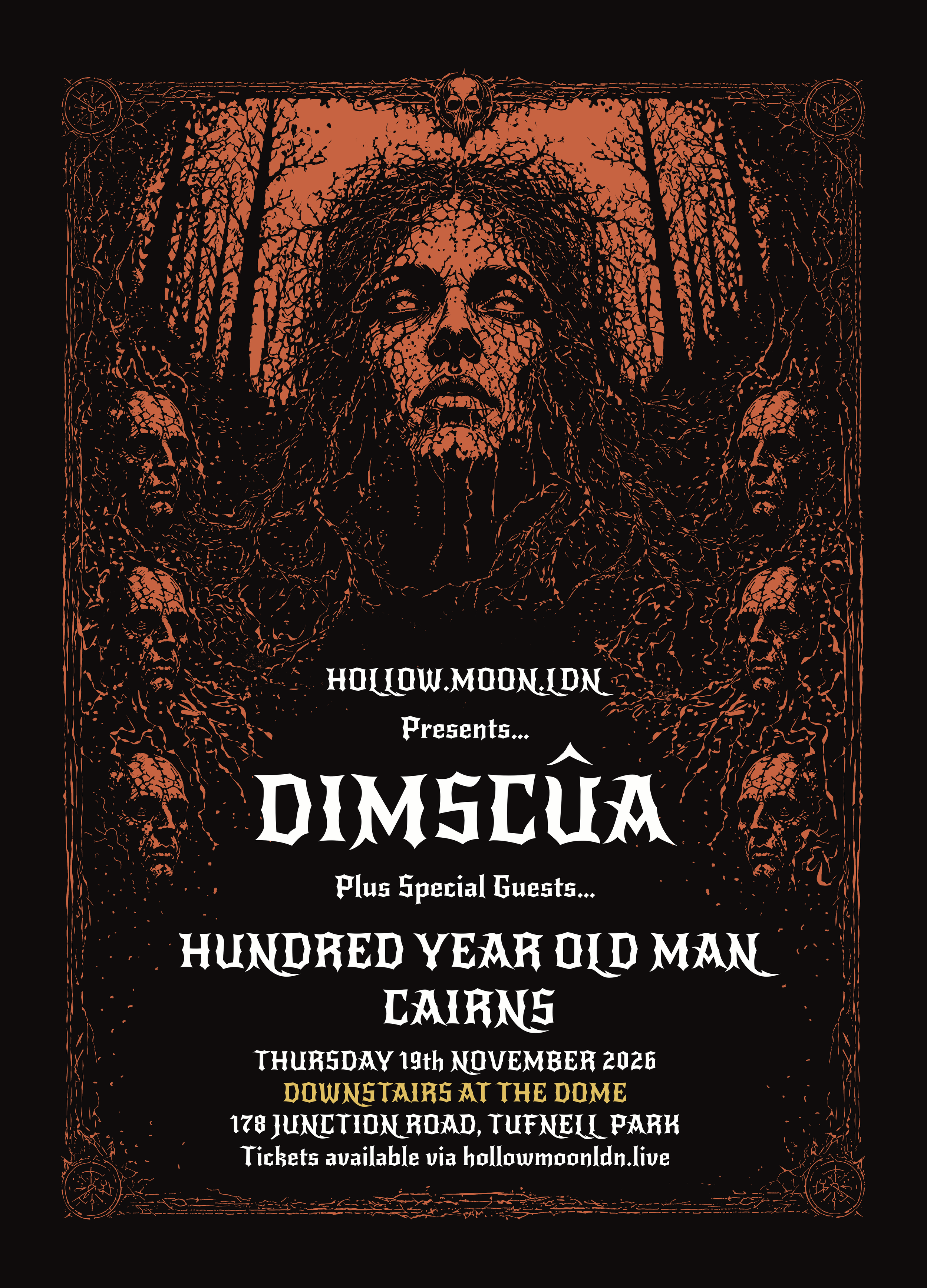 DIMSCÛA / HUNDRED YEAR OLD MAN / CAIRNS - 19.11.26 - DOWNSTAIRS AT THE DOME