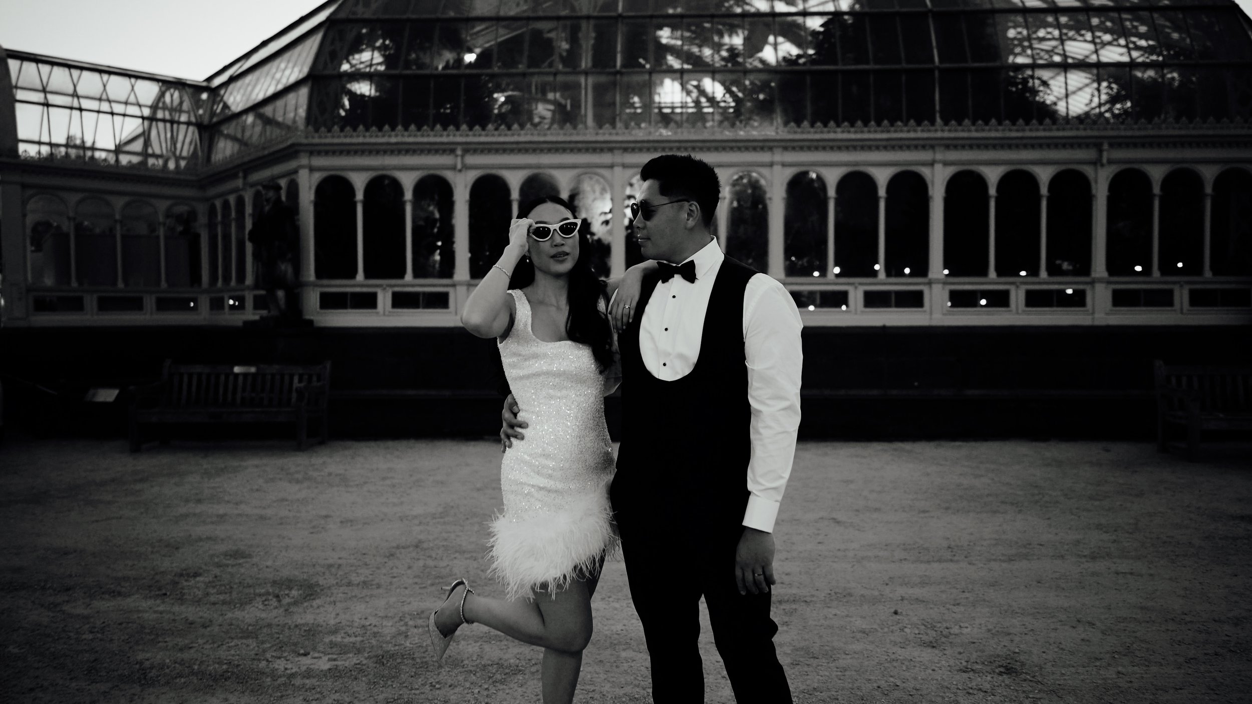 EPIC BLACK TIE WEDDING AT SEFTON PARK PALM HOUSE, LIVERPOOL.