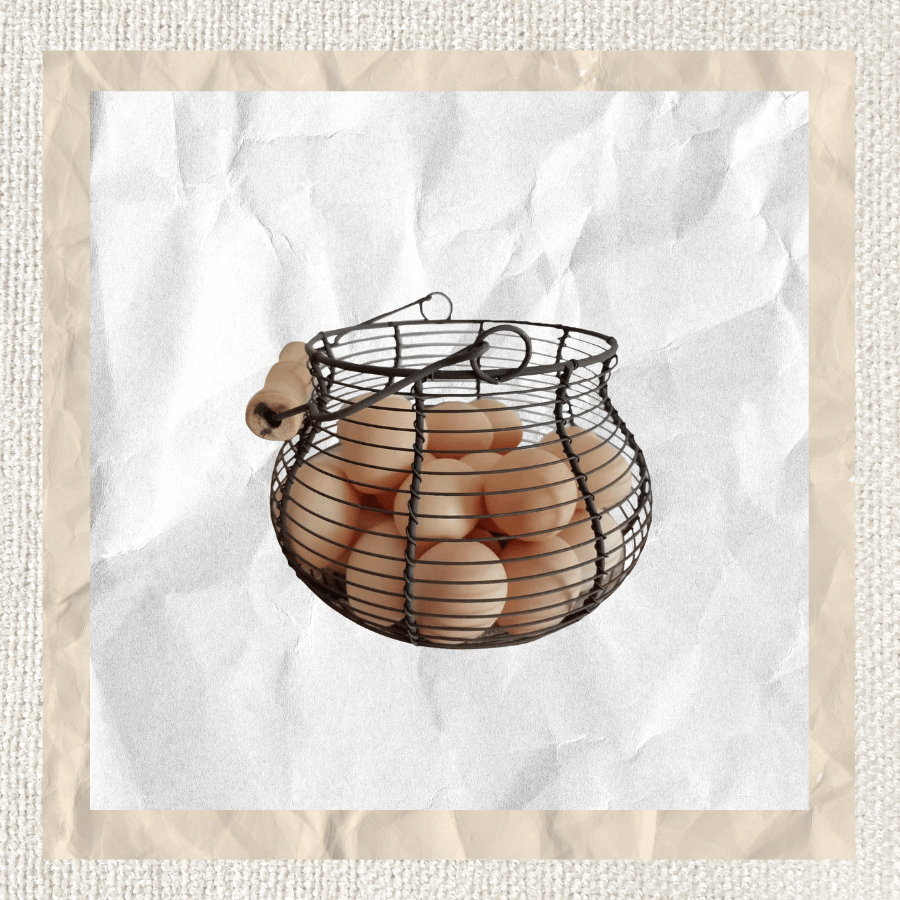 Wire Egg Basket