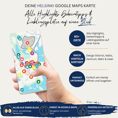 Helsinki Google Maps Karte – Dein digitaler Reisebegleiter