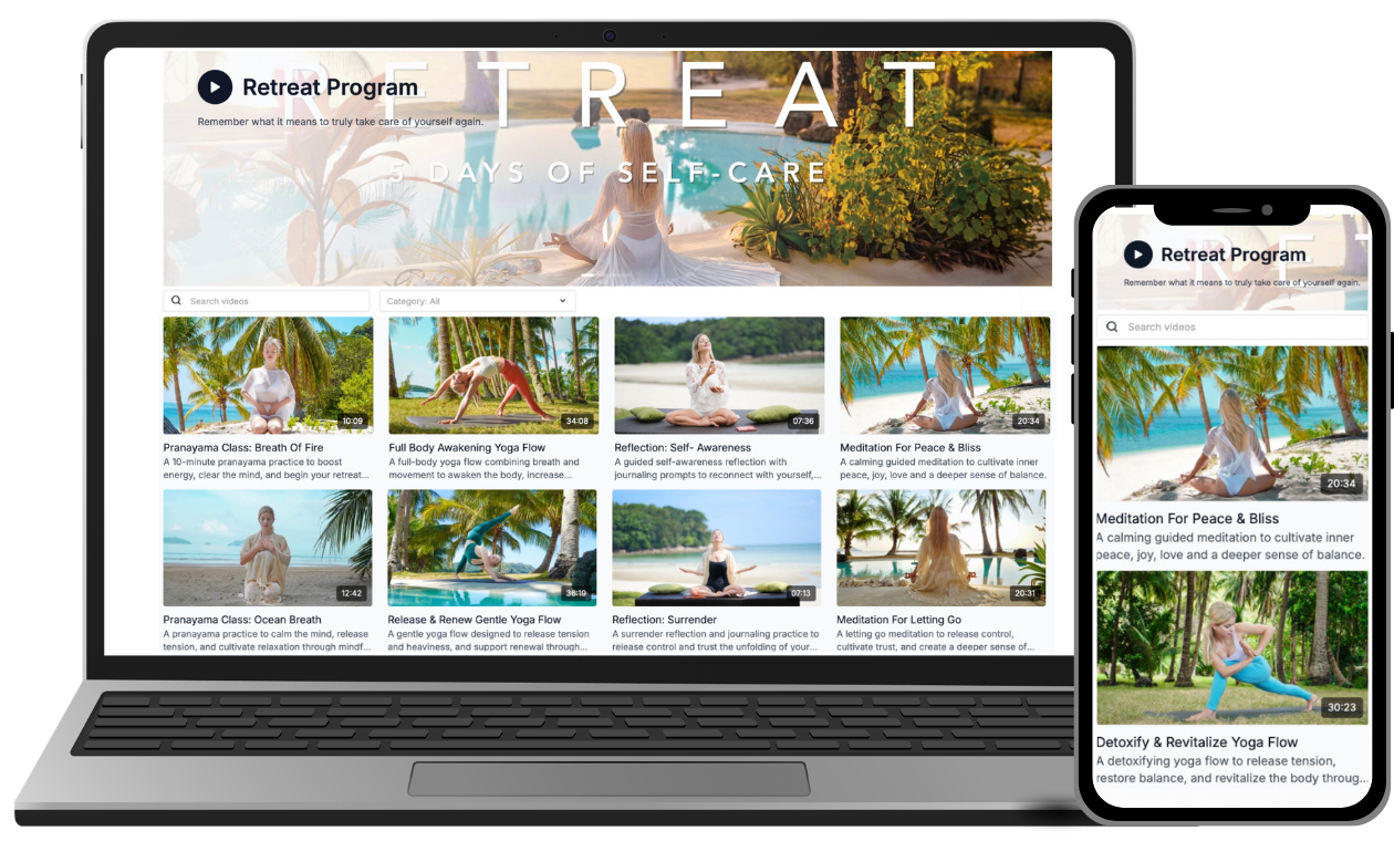 AWAKEN digital yoga program