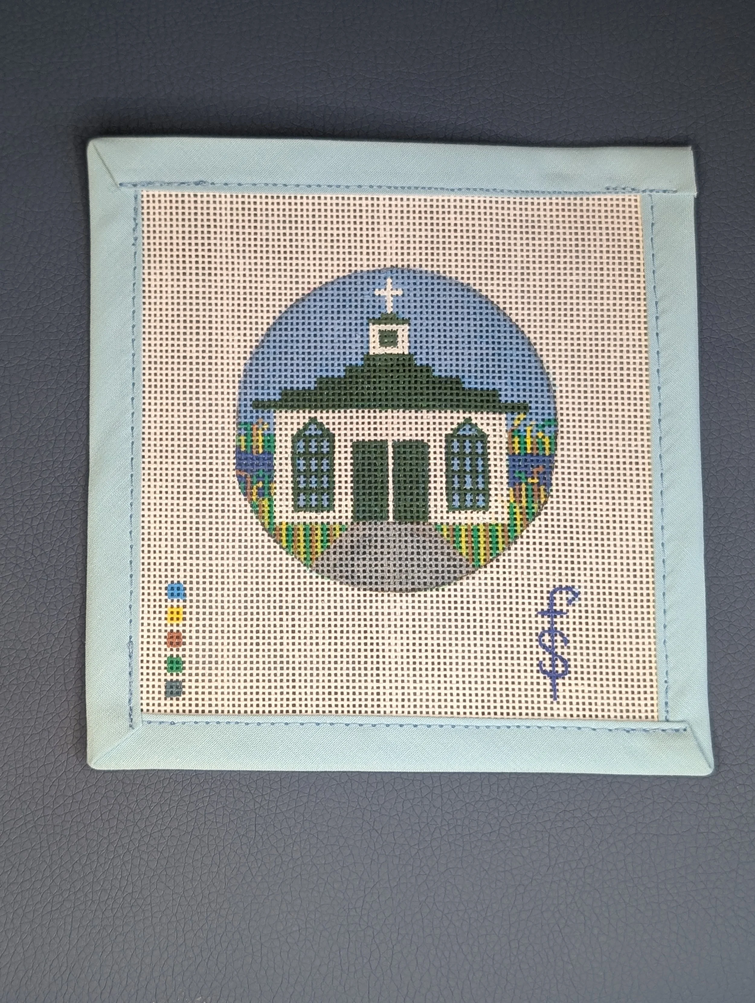 Island Chapel Canvas