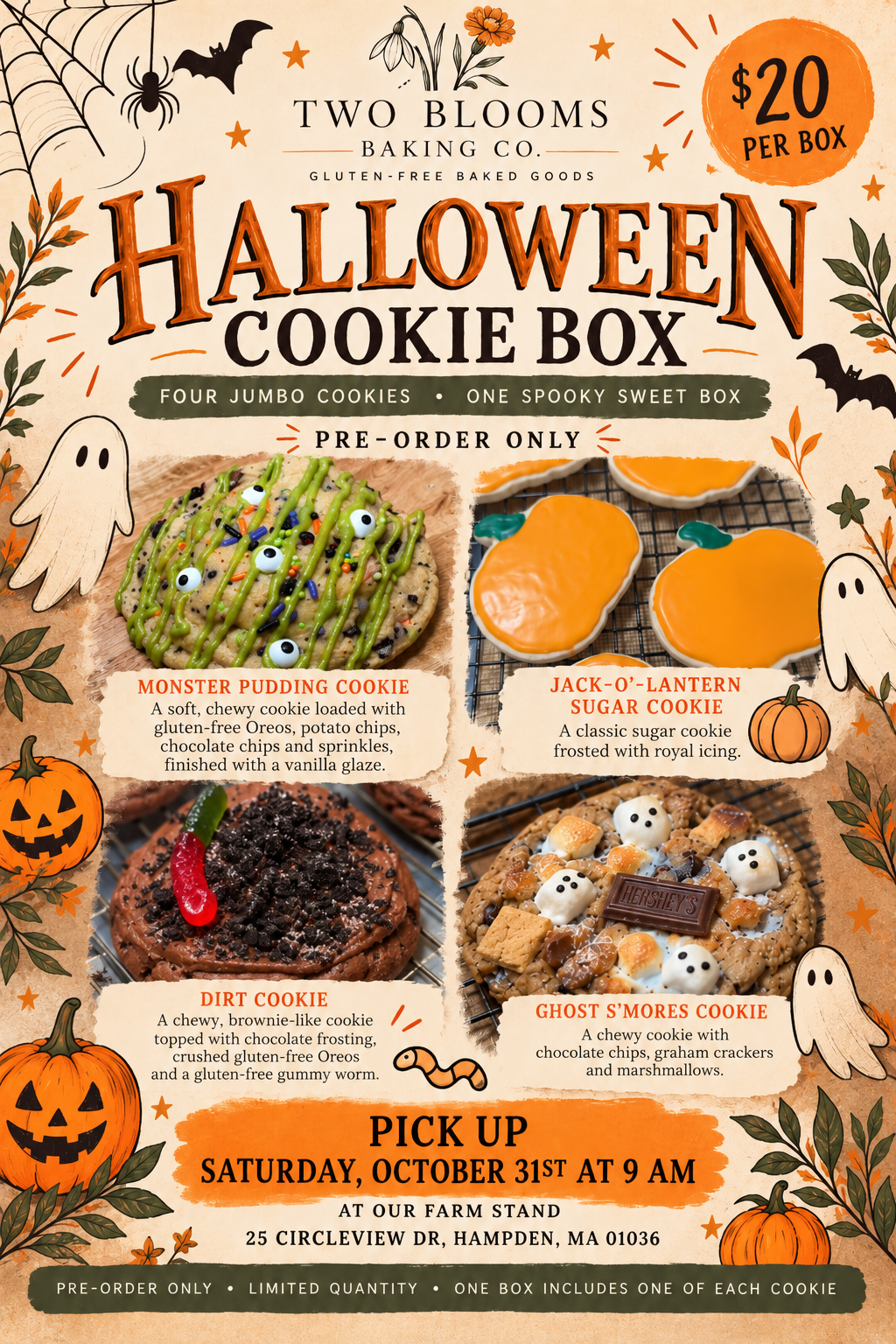 Halloween Cookie Box
