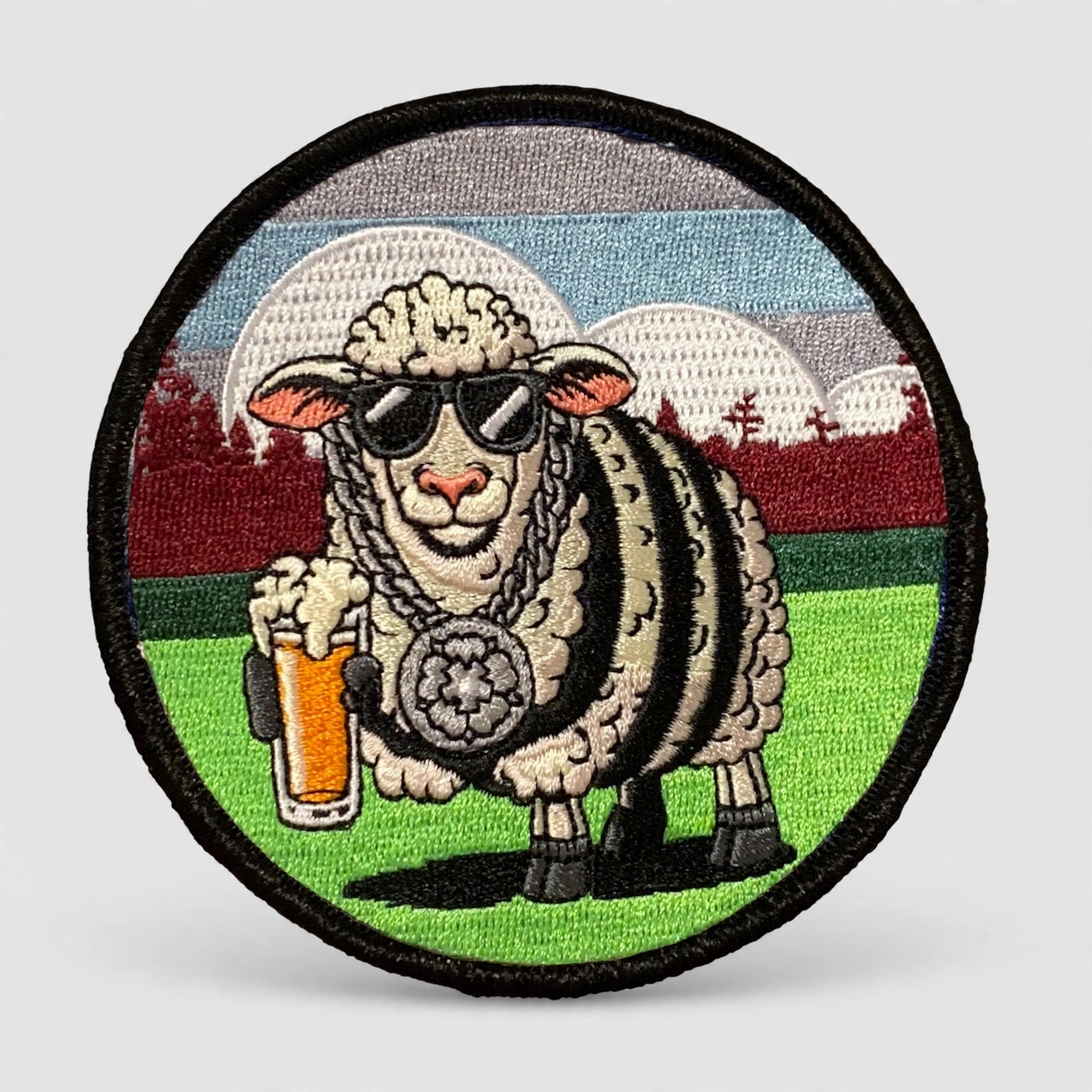 Sheep with Shades & Beer