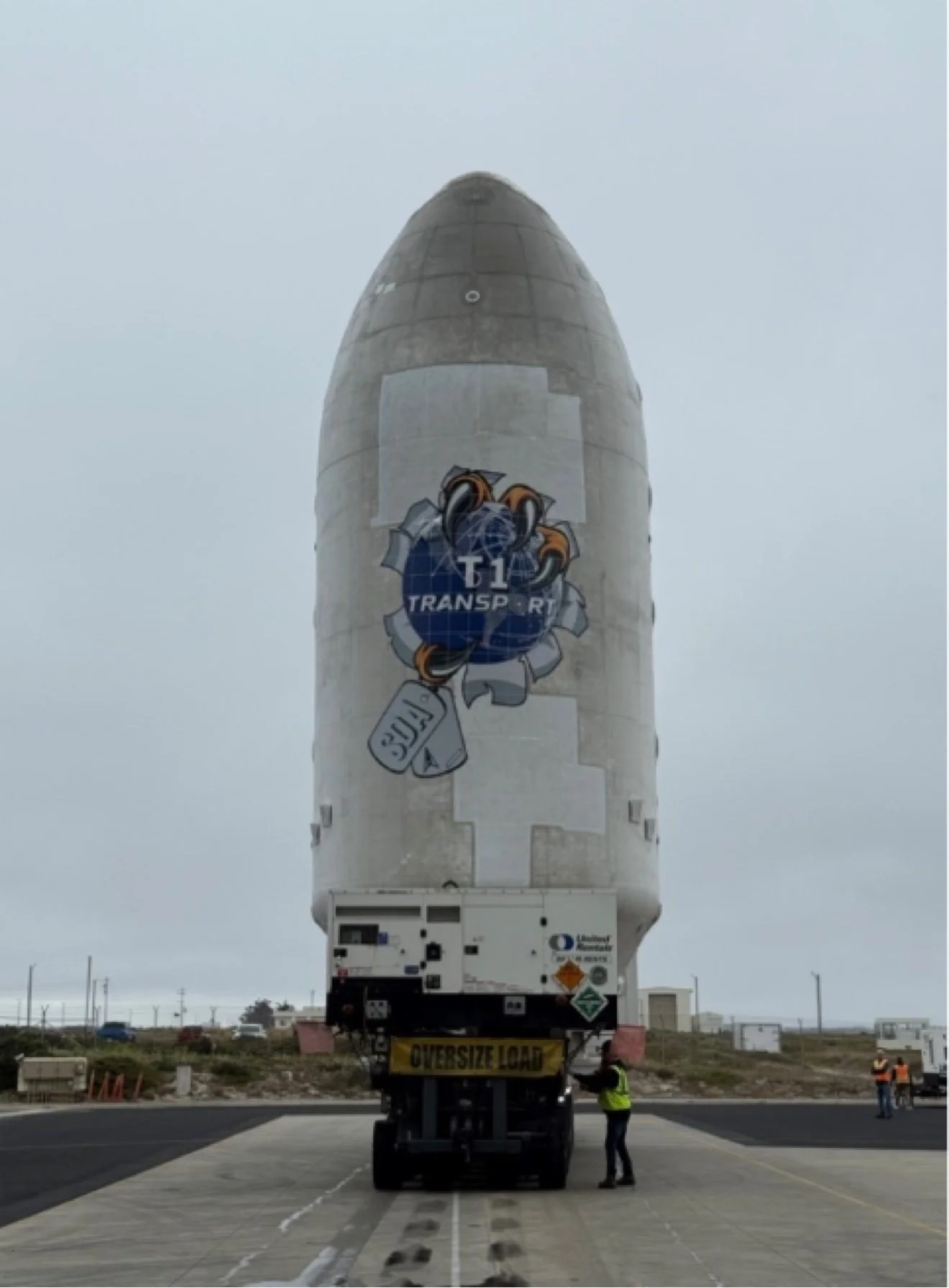 T1 Transport fairing art up close — eagle claws and SDA dog tags