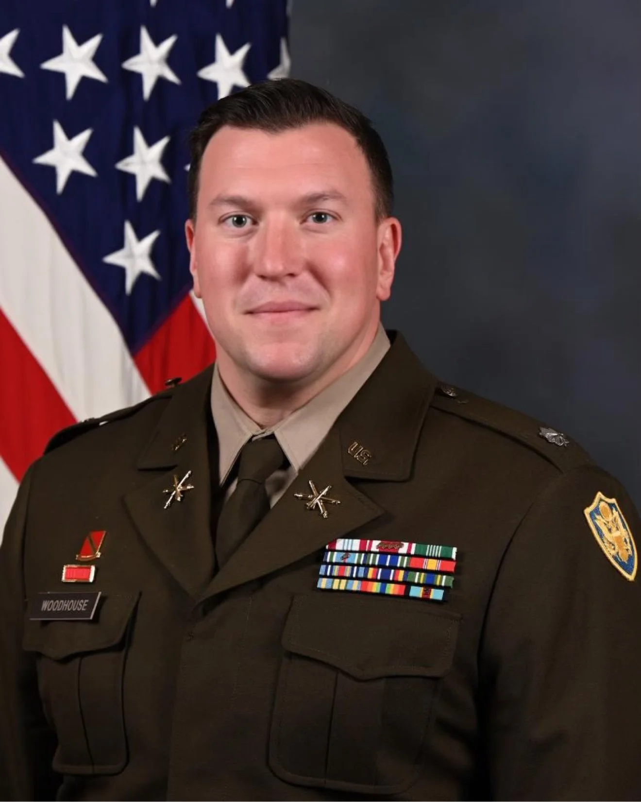 Mike Woody Woodhouse official Army portrait