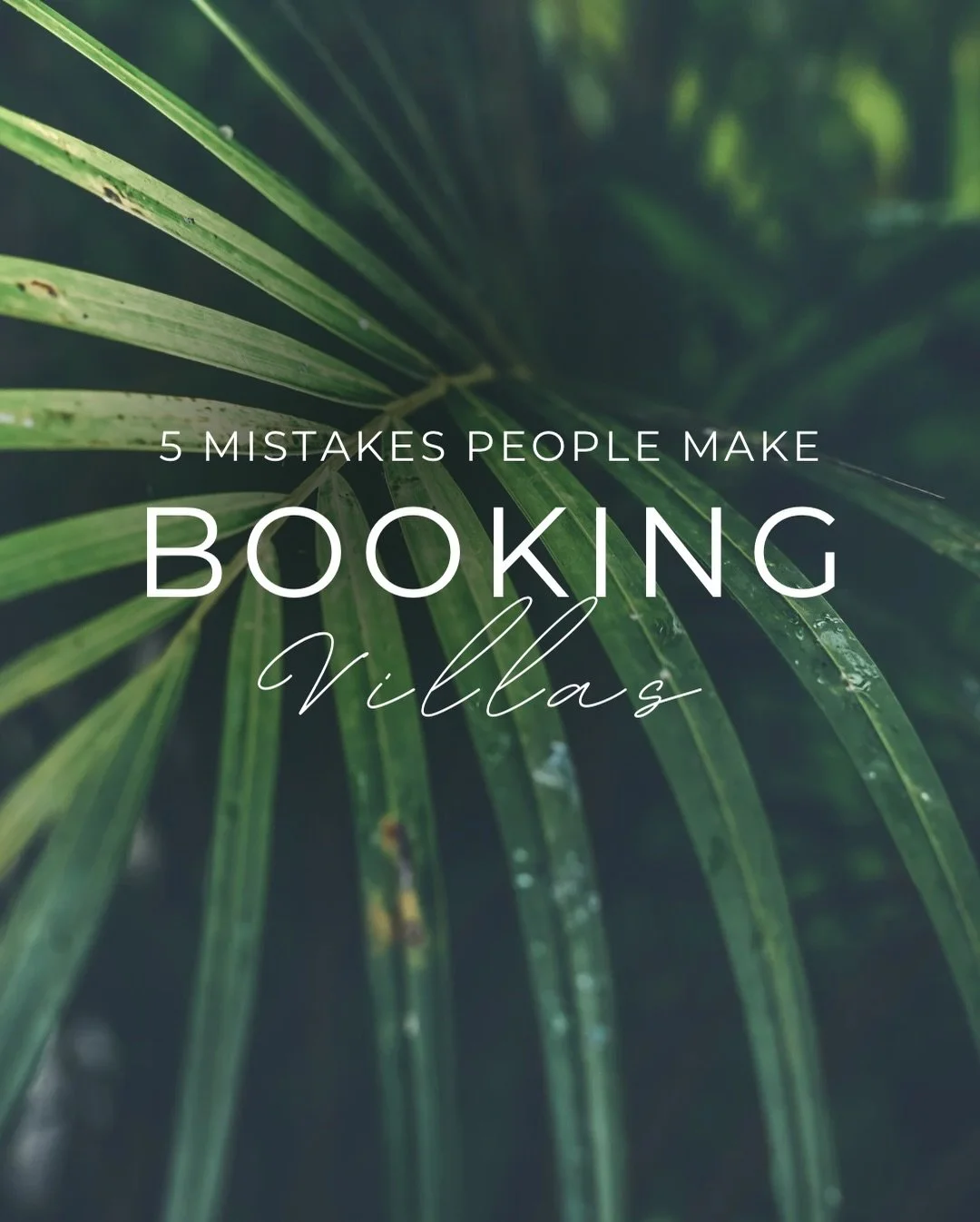 I&rsquo;ve watched groups lose thousands to these mistakes.

The worst part? All of them were preventable.

Here&rsquo;s what I see all the time:

Someone finds a villa that looks perfect. Great price, beautiful photos, good reviews. They book it.

T