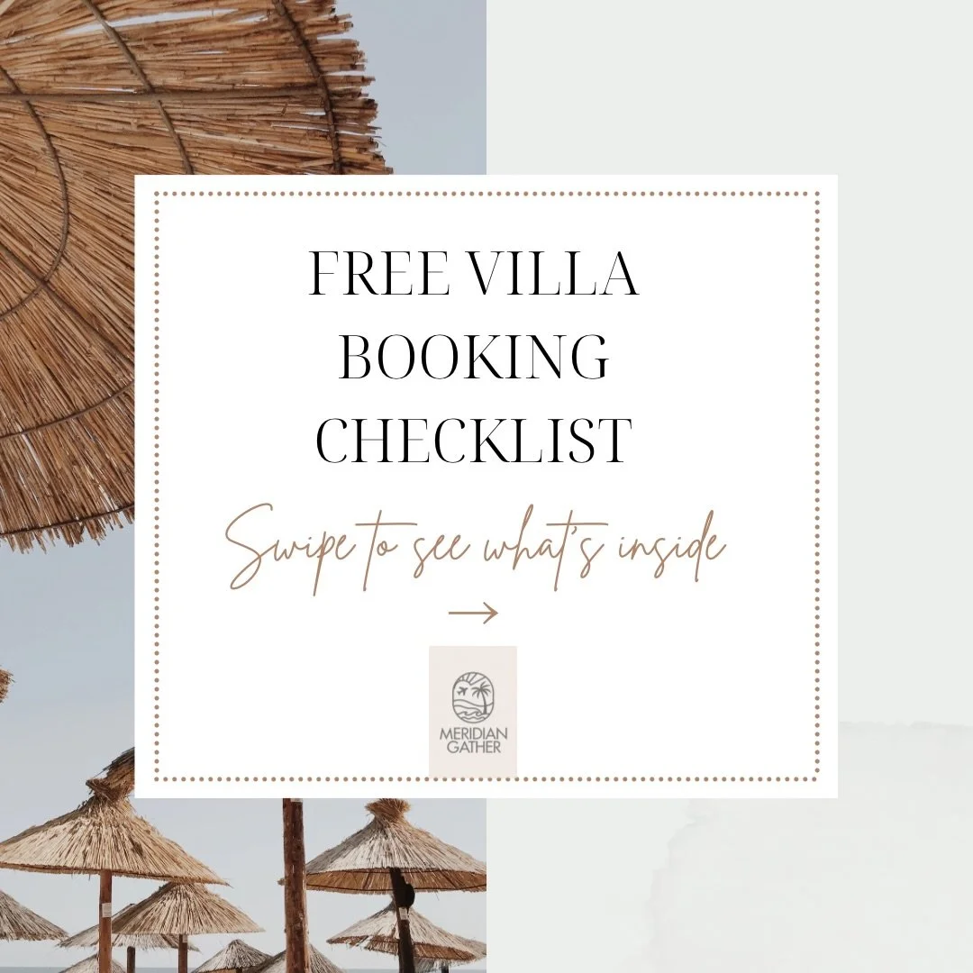Planning a group villa trip? Don&rsquo;t book until you check these 25 things.

This free checklist will help you:
✓ Avoid hidden fees that add 20-40% to your cost
✓ Spot red flags and scam listings before you pay
✓ Make sure the villa actually match