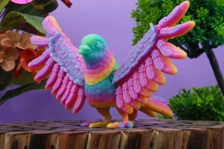 Articulating Wing Pigeon
