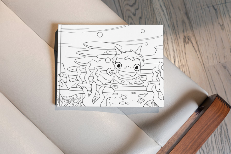 Dotto's Ocean Adventures Coloring Book