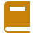 A closed yellow notebook with a black elastic band.