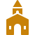 Icon of a house with a chimney