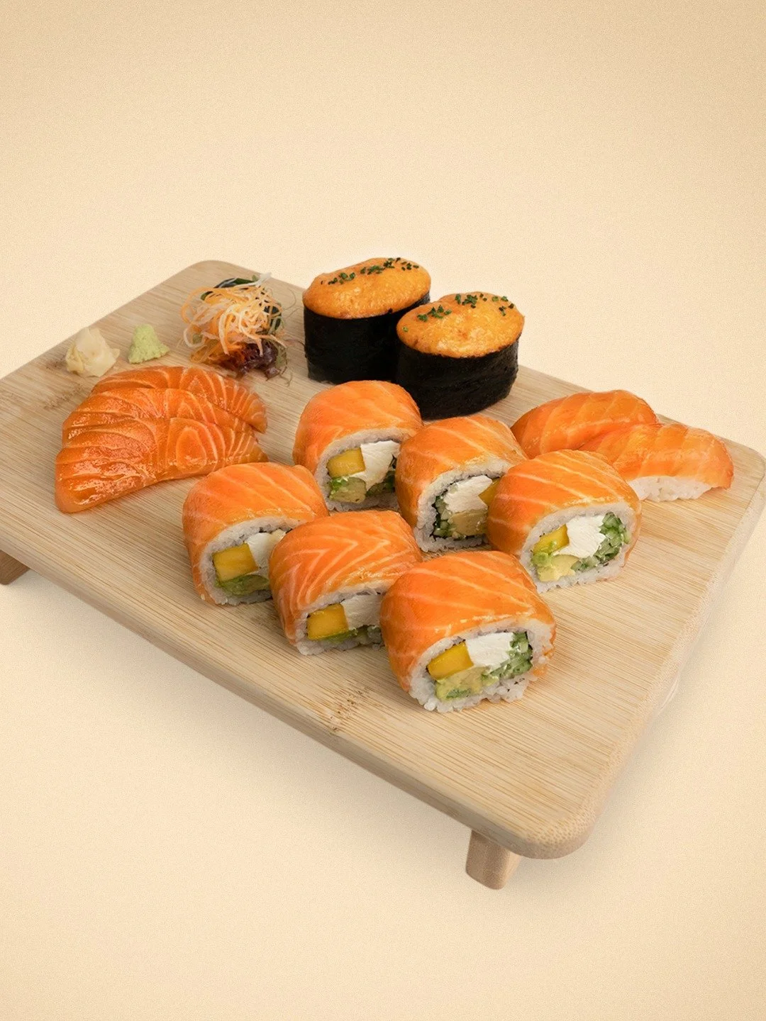 MEET THE SUSHI SETS 🍣 
Tuna or Salmon? Both are fresh, bold and beautifully crafted. 

Order now via the link in bio.