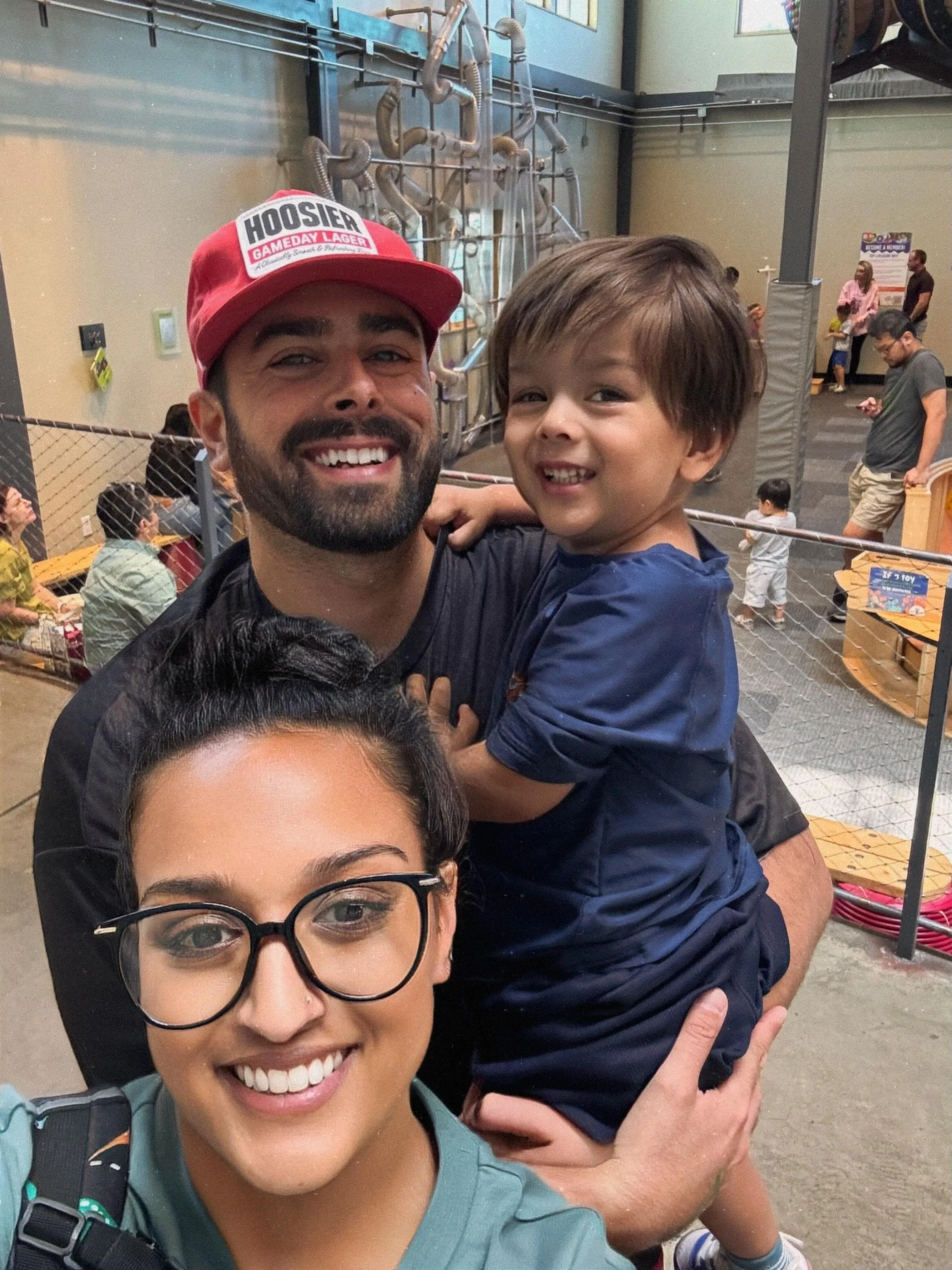 Summer Day 10: Children&rsquo;s Museum, followed by Dippin&rsquo; Dots &amp; and a very competitive game of Flying Sheep (idk the real name of the game but sheep were flying so yeah). 🚀🍦🐑