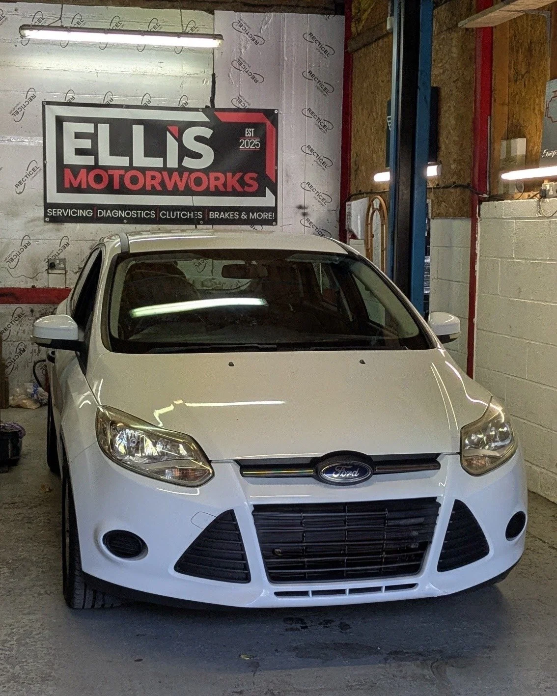 This Ford Focus was in recently for a full inspection following the customer just purchasing the car.  The car itself was very tidy, knowingly needing a passenger window motor which is currently on the way, I carried out the inspection and unfortunat