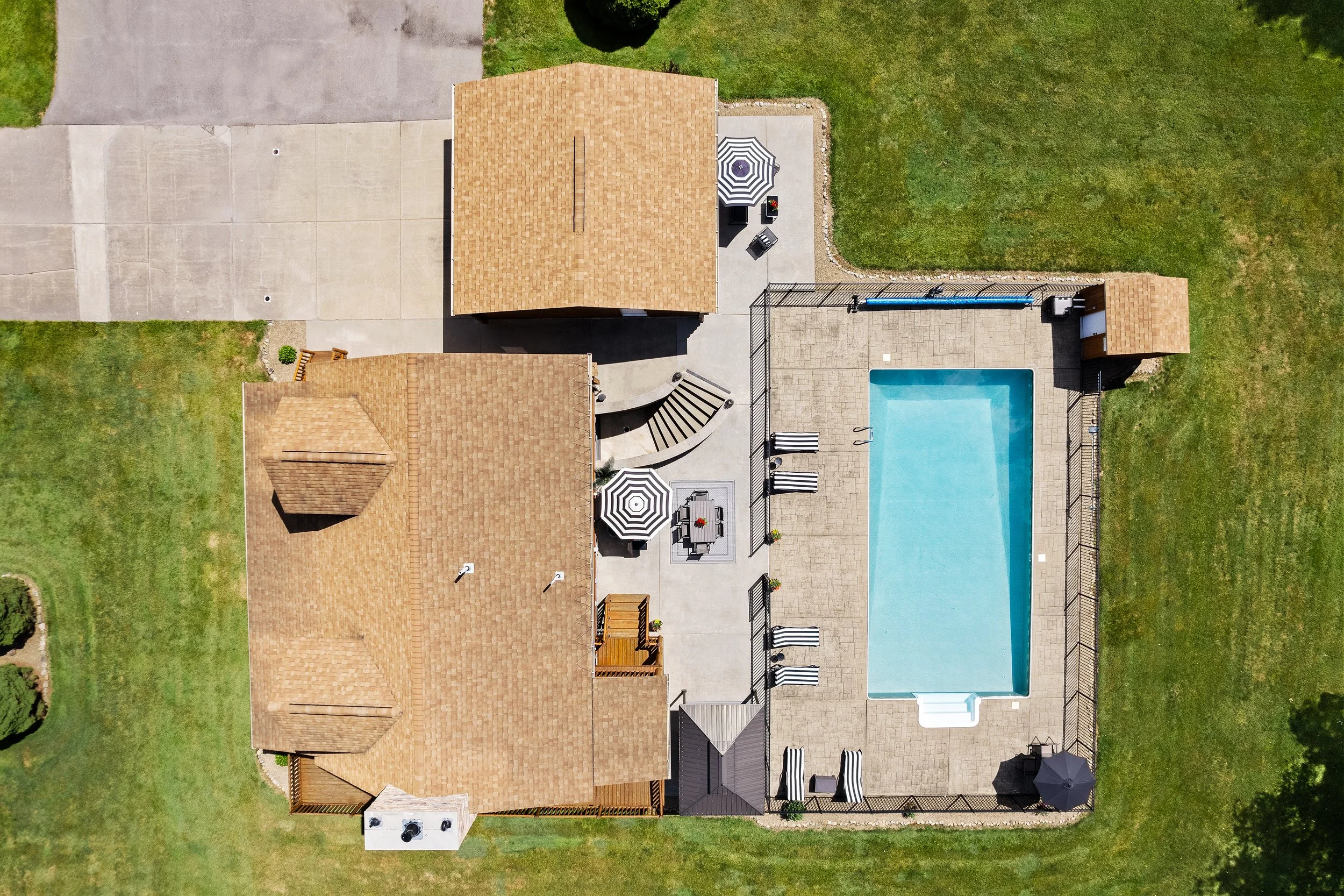 Airbnb with pool, resort feel