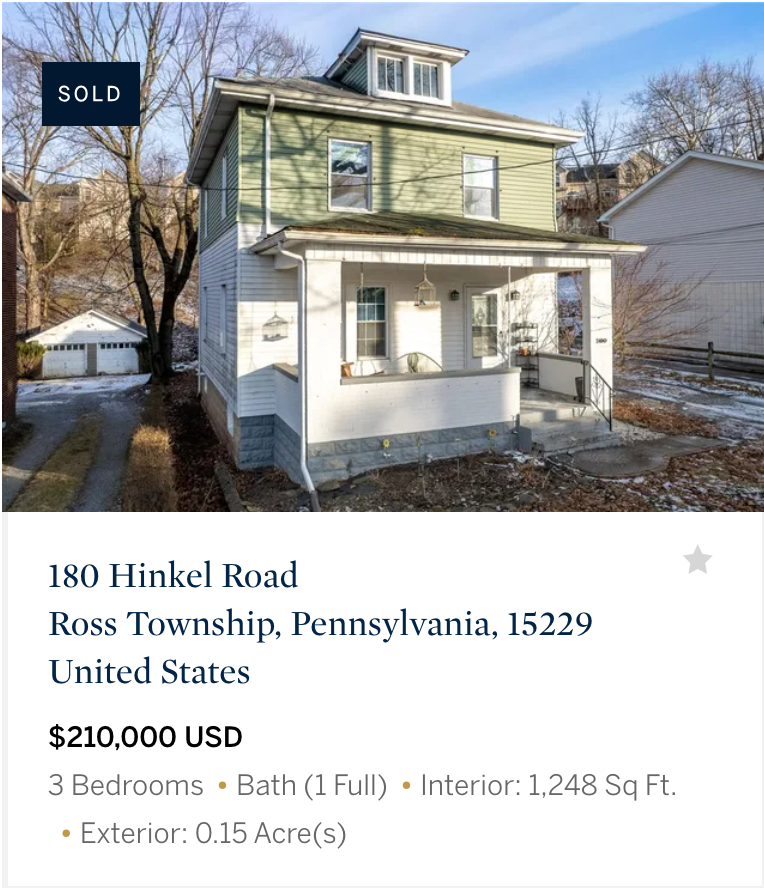 Ross Twp. homes
