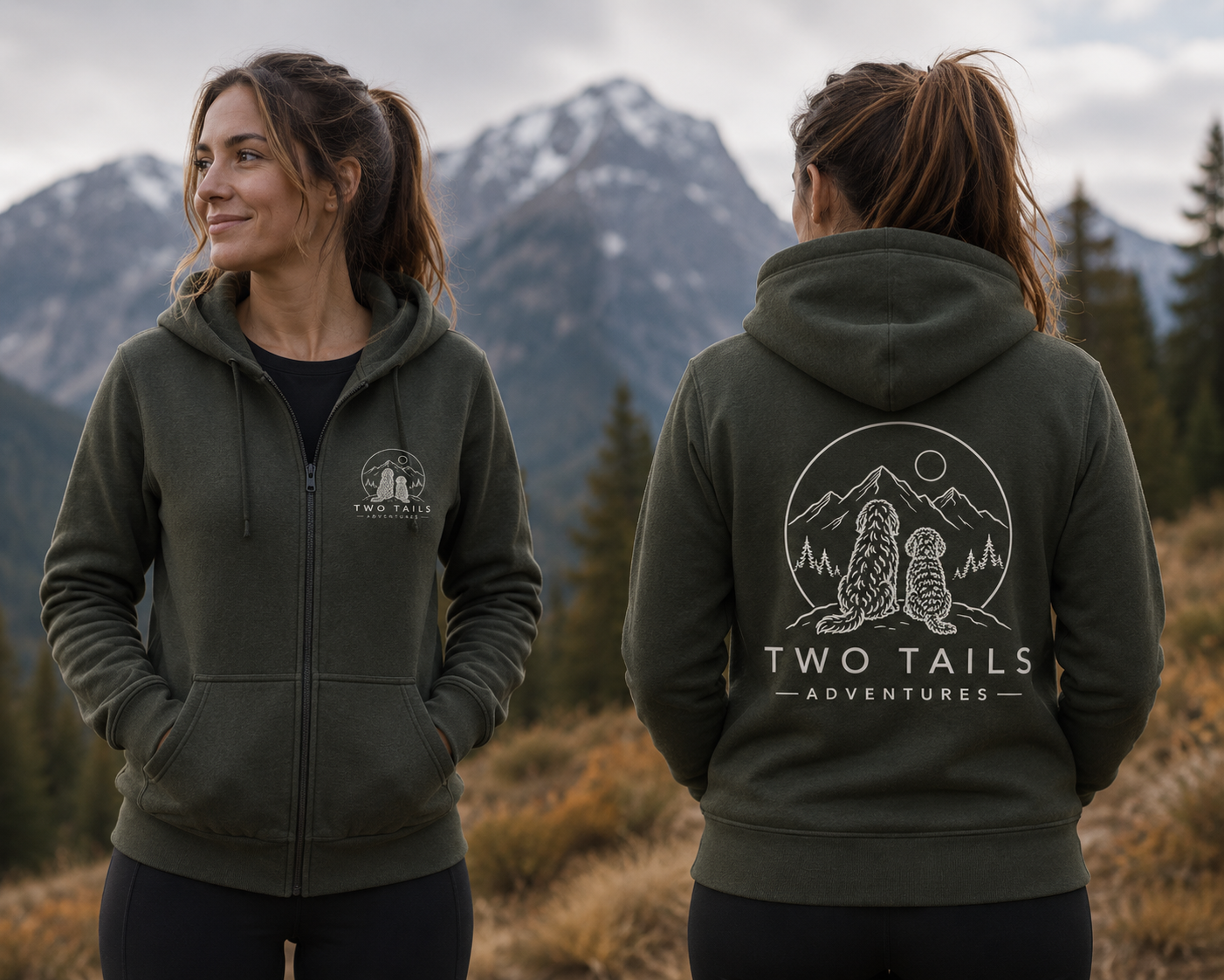 Two Tails Hoody Grey.png