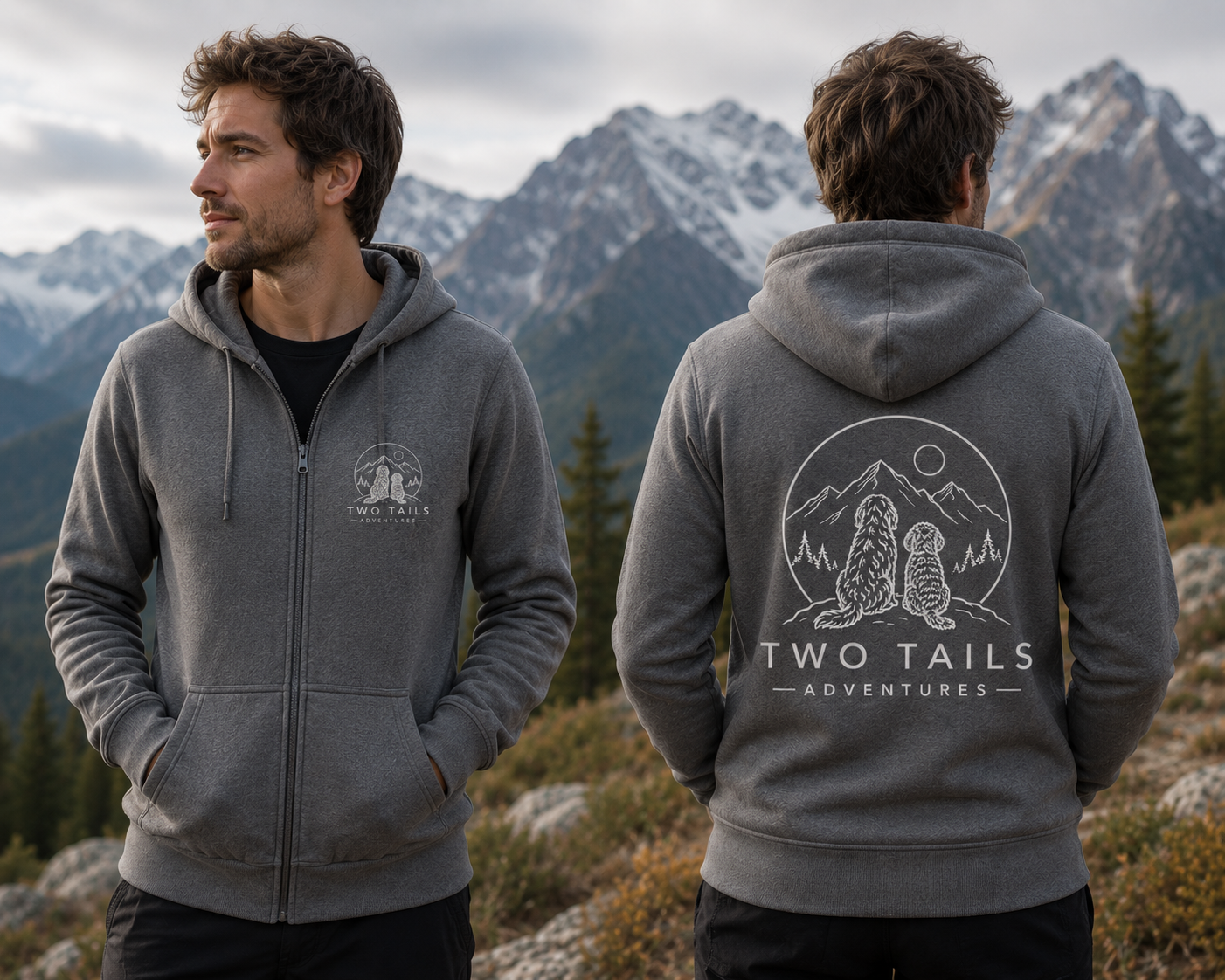 Two Tails Mens Hoody.png