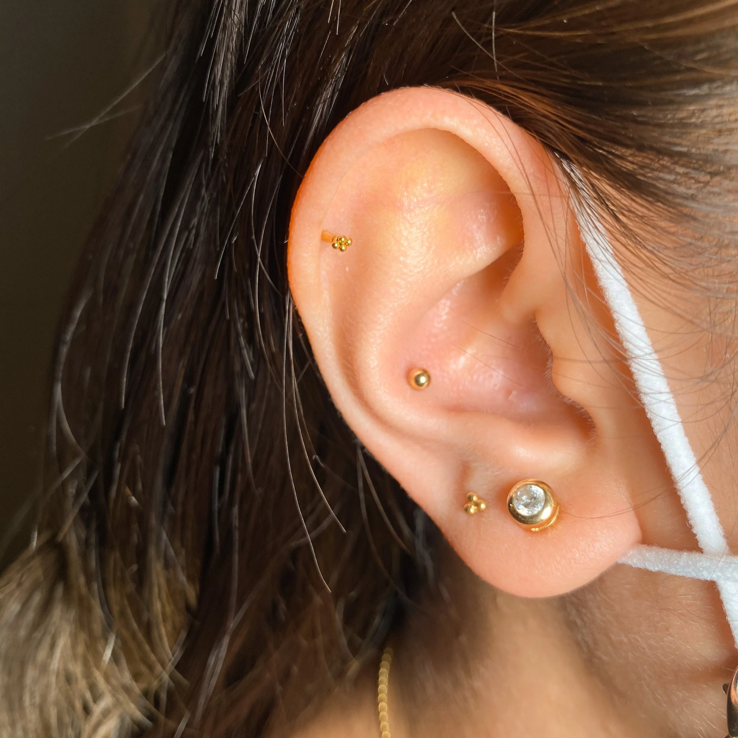 Helix, Conch and Second Lobe combo
