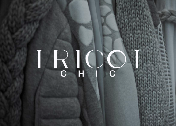 Tricot Chic Brand Card and Logo
