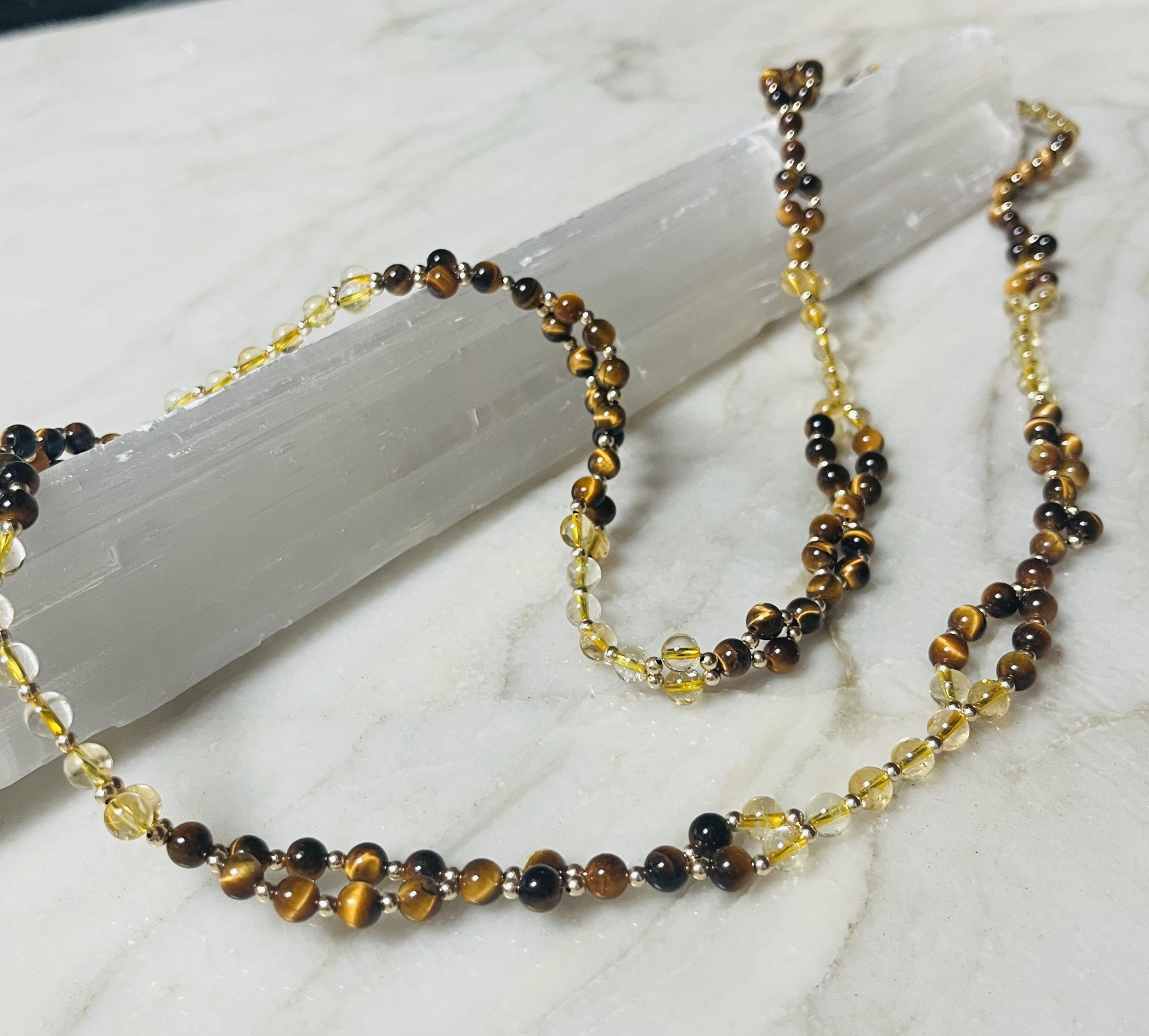 Tigers Eye | Citrine | Gold