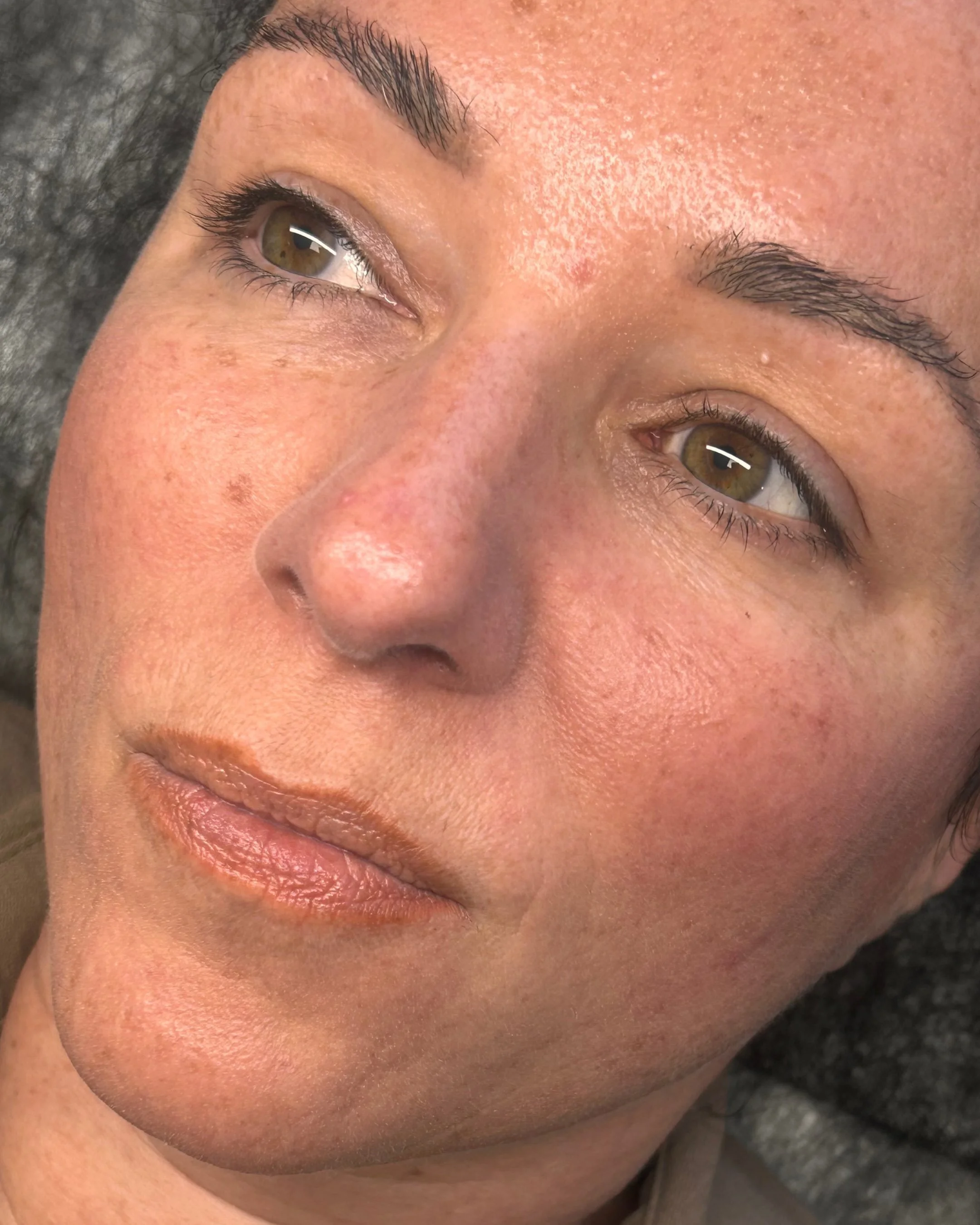 Another lip blush transformation 🤍

My client Claire was looking for new definition and a flush of colour to her lips after previously having lip blush a few years ago. 

We chose a nude brown colour that really complements Claire&rsquo;s naturally 