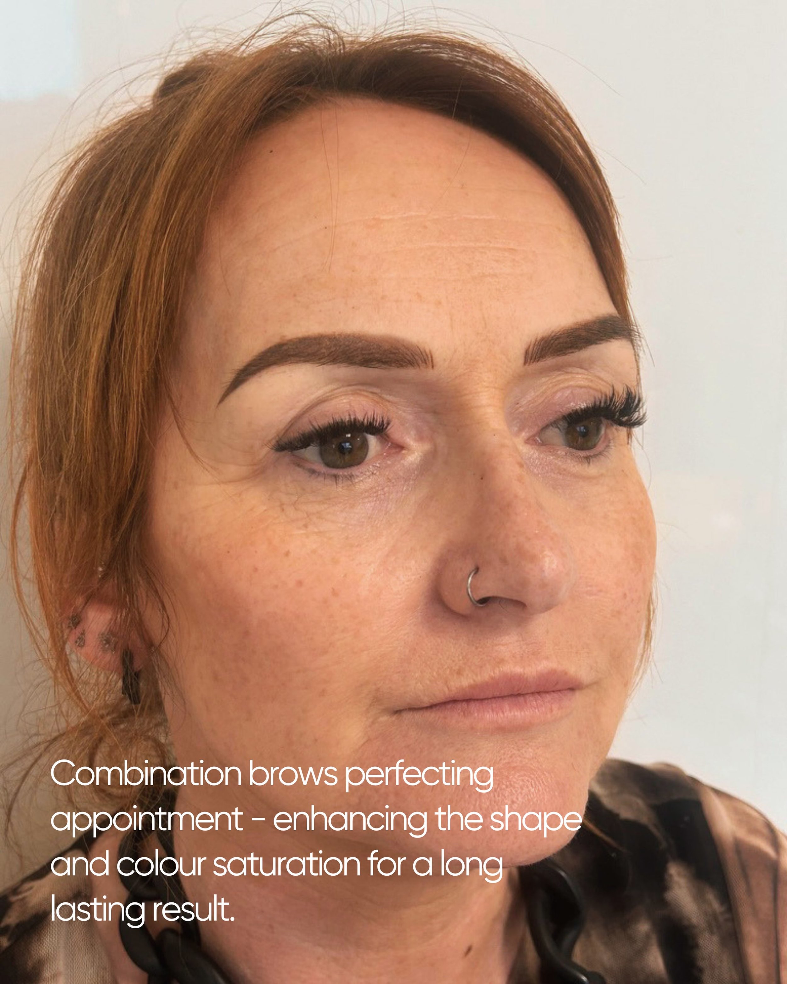 A little combination brow top-up 🤍

My client Nicola loves a bolder brow with plenty of colour saturation, so this appointment was all about building the depth and definition she loves while keeping the shape soft and balanced.
