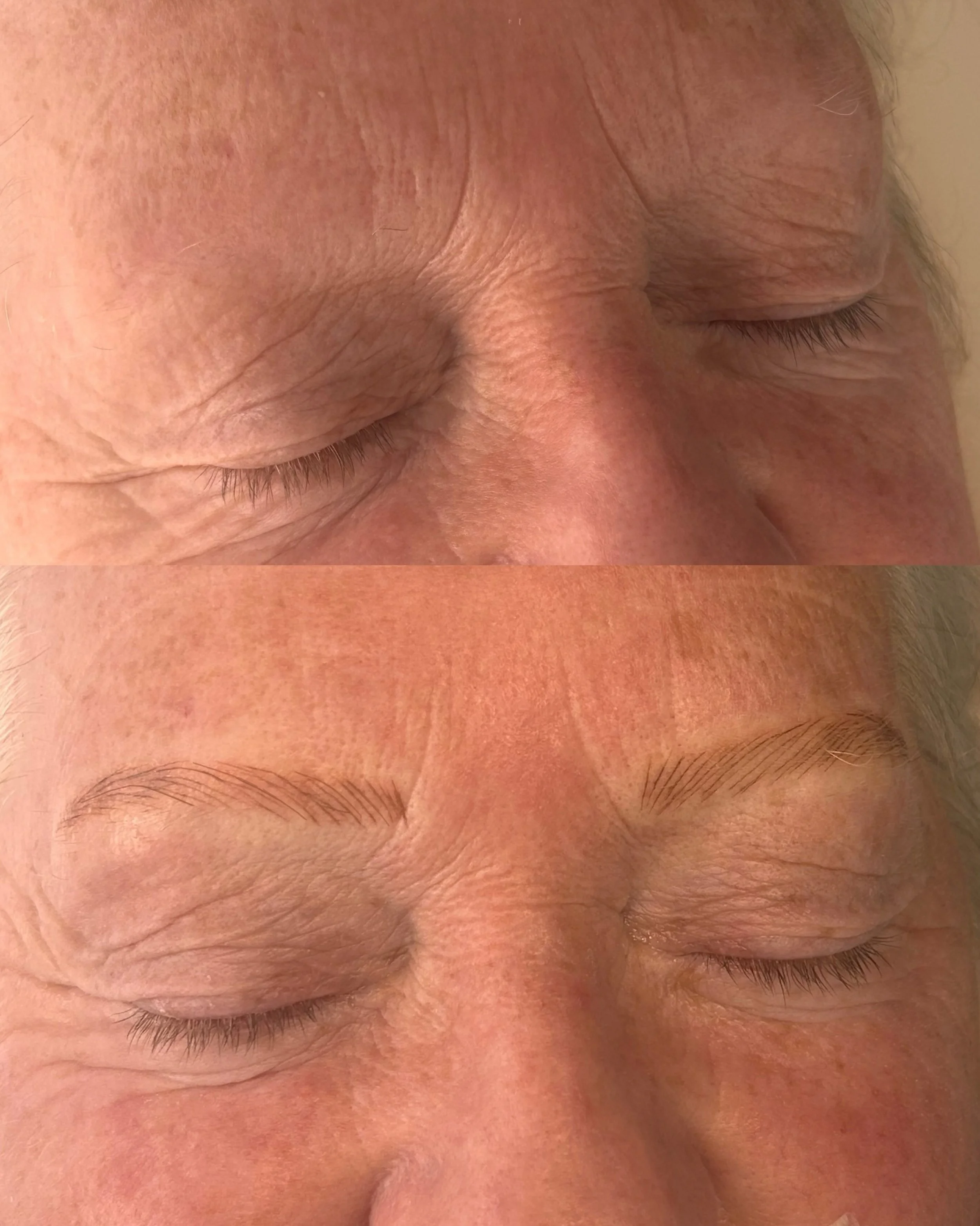 On Friday, I welcomed a very special client &mdash; and one of my most challenging appointments to date. 🤍

Elaine had gradually lost almost all of her natural eyebrow hair over the years and wanted to reintroduce her brows in the most natural way p